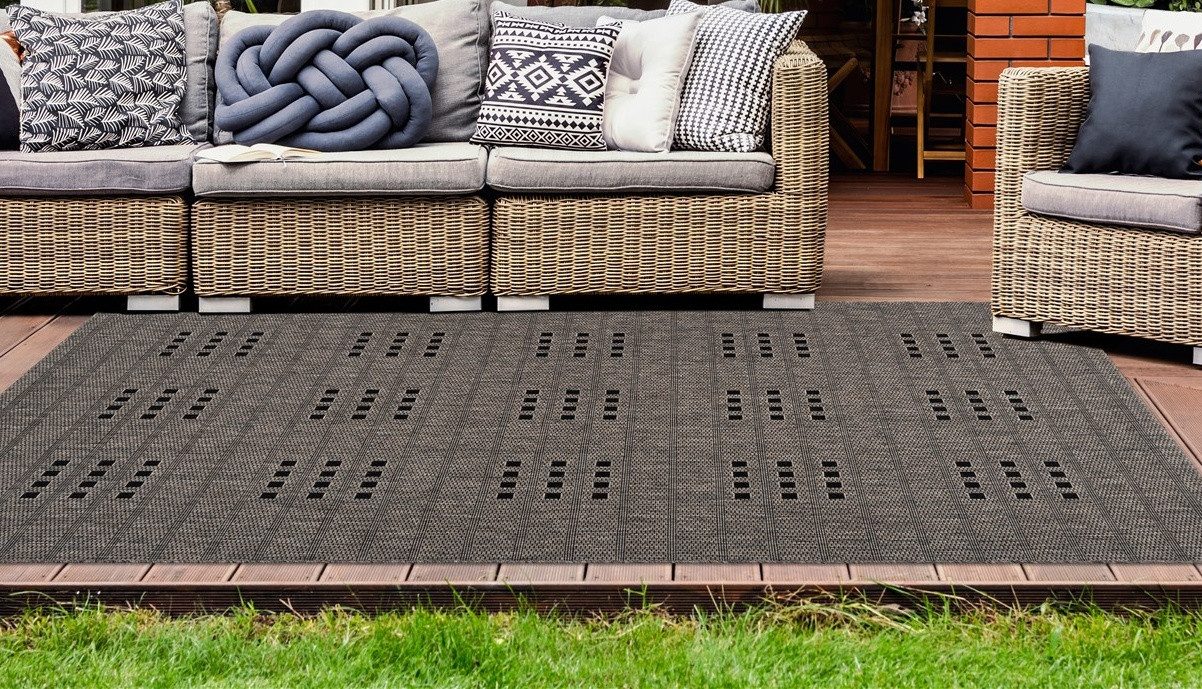 LALEE Teppich Sunset 606, rechteckig, Höhe: 5 mm, In- und Outdoor geeignet, Wohnzimmer