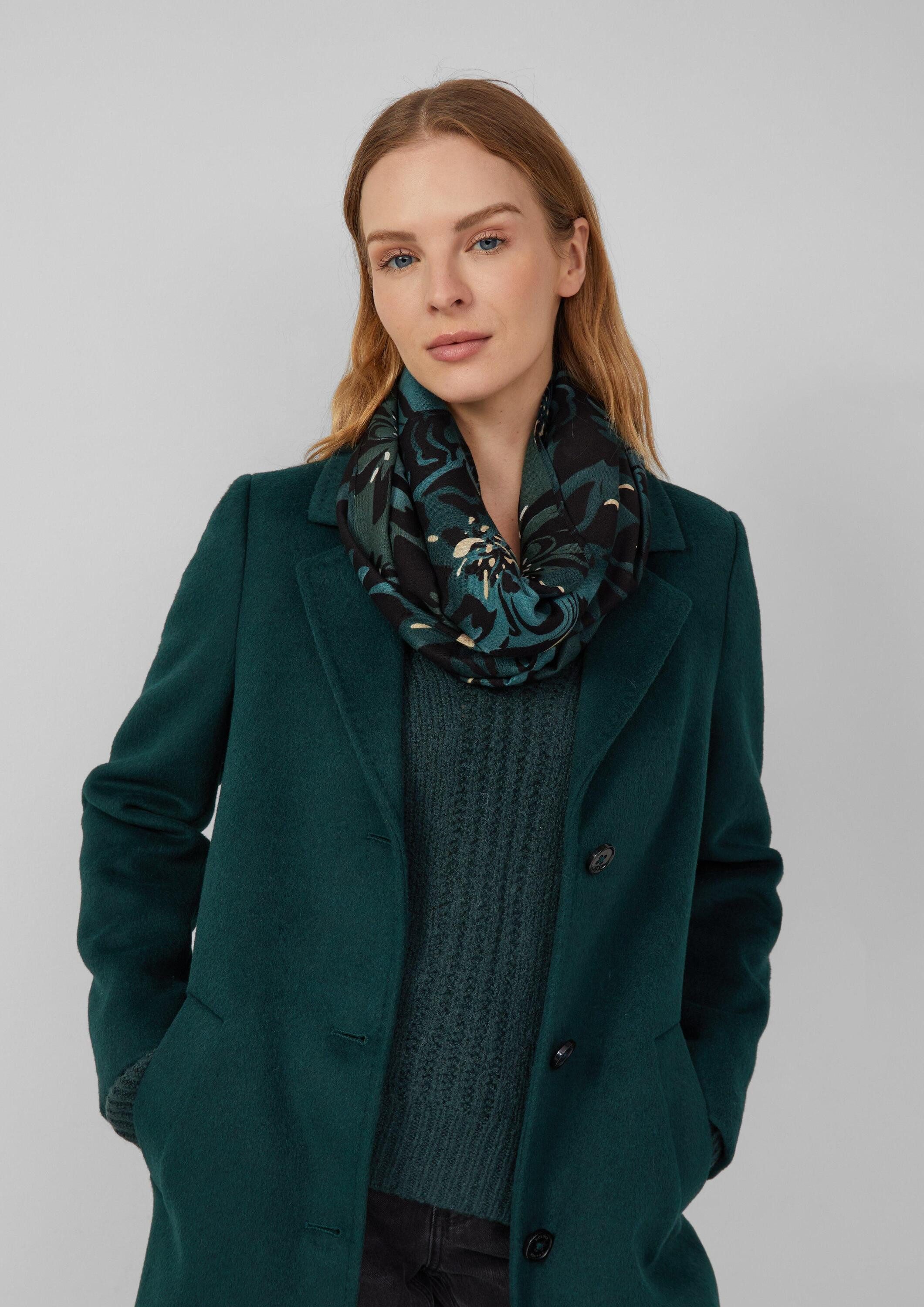 s.Oliver Loop Snood Snood mit floralem günstig online kaufen