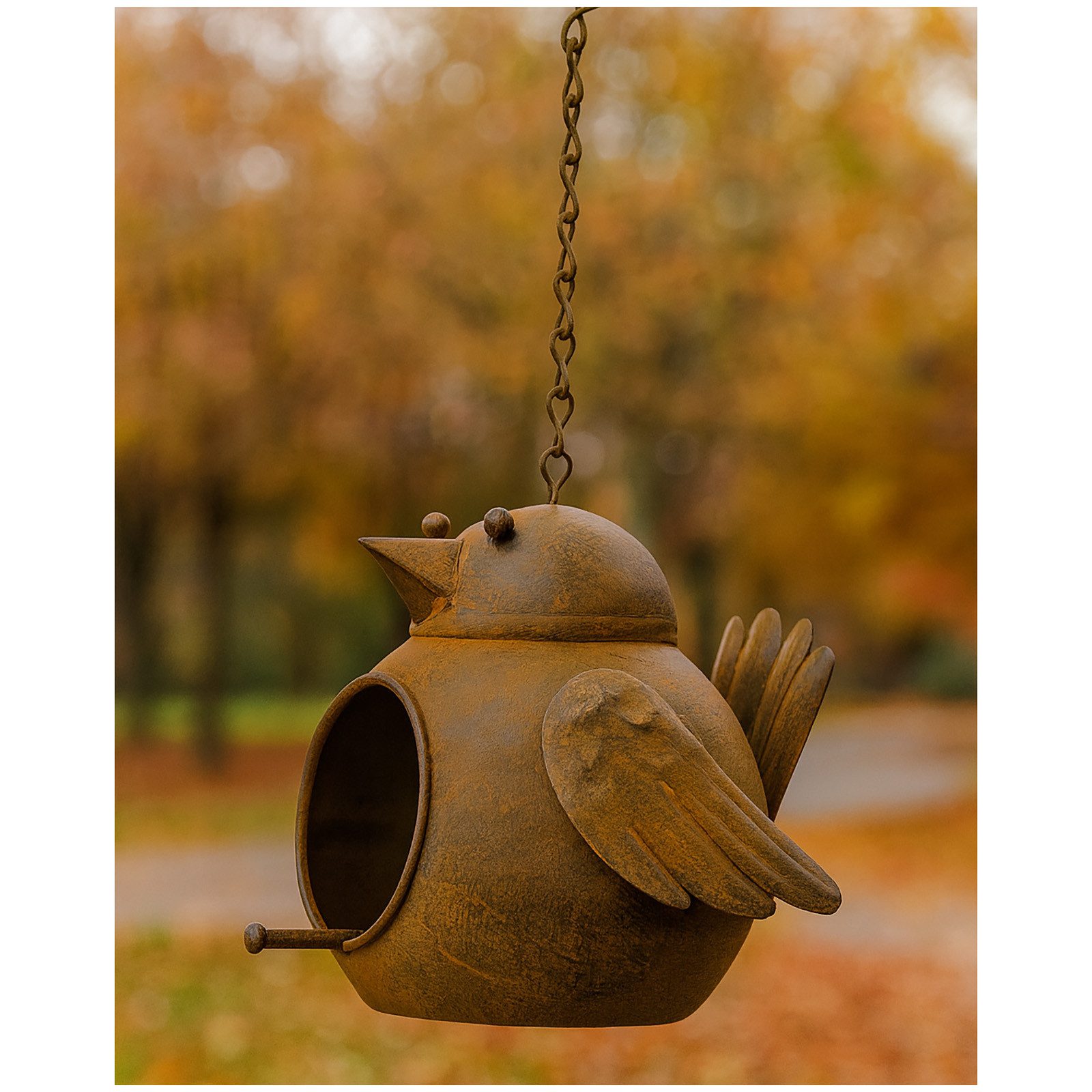 HTI-Living Futterspender Dekorative Vogelfutterstaion aus Metall, günstig online kaufen