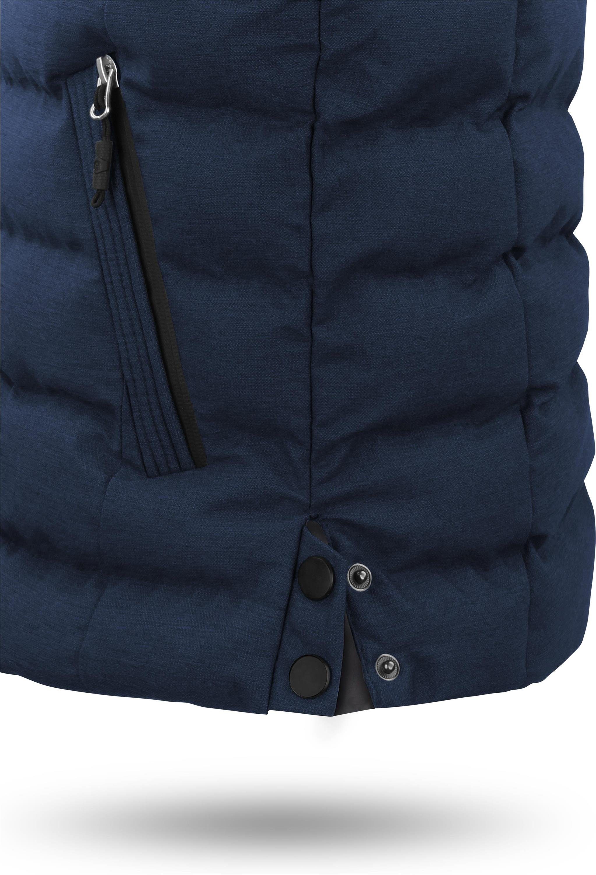 normani Steppweste Herren Winter-Steppweste Nanaimo Wattierte Winterweste - winddichter Bodywarmer Weste mit Kapuze