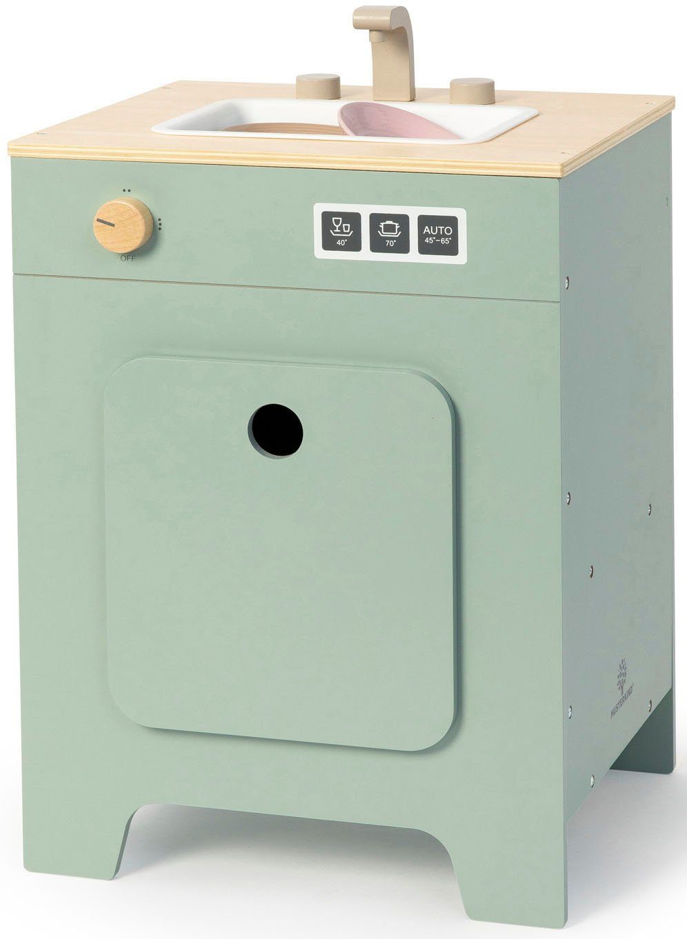 MUSTERKIND® Kinder-Geschirrspüler Geschirrspüler Mix & Match, salbei/natur, günstig online kaufen