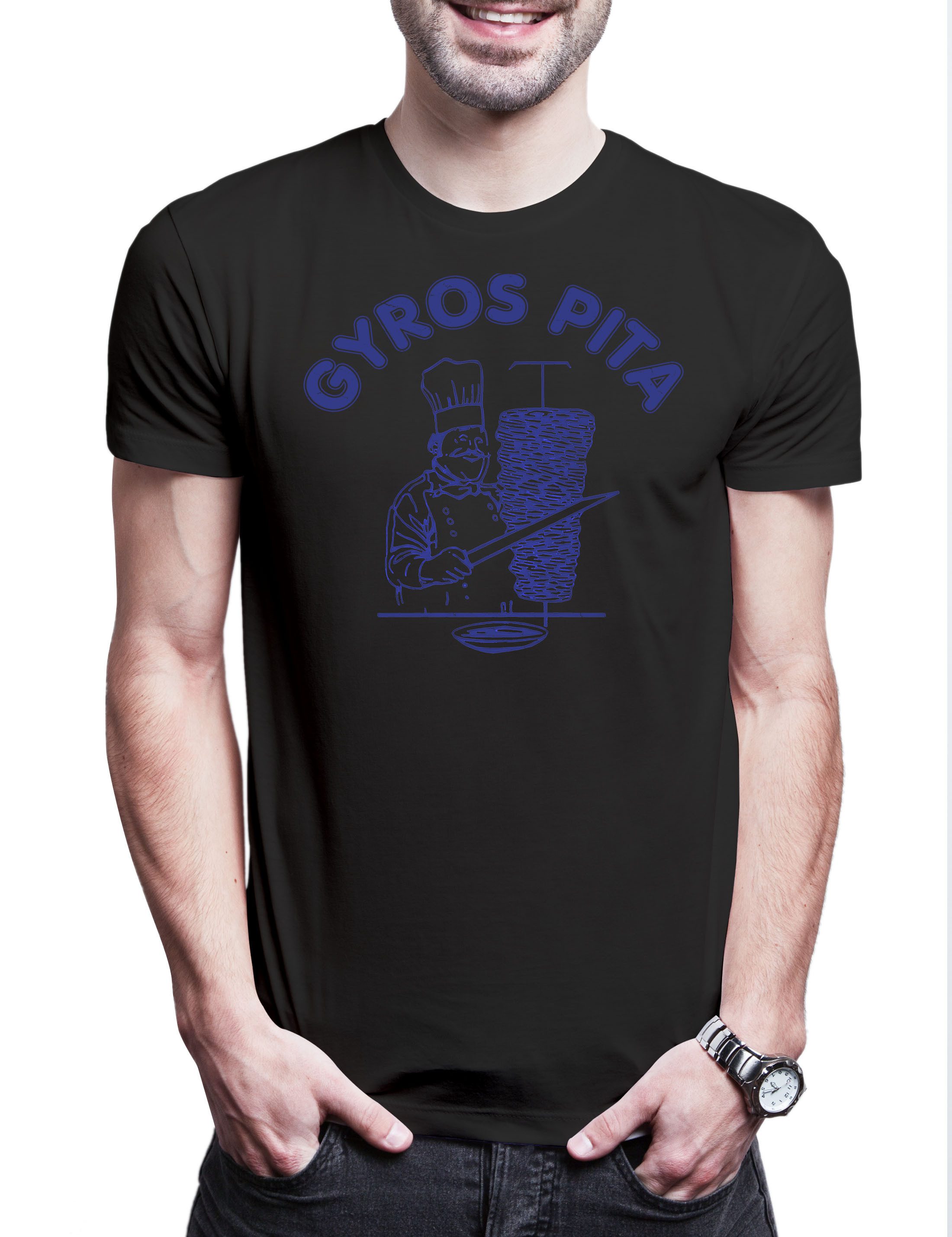 Urban Backwoods Print-Shirt Gyros Pita Herren T-Shirt Döner Kebab Dönerladen Ayran Crew Türkei (1-tlg) Spaß Gang Love Fun