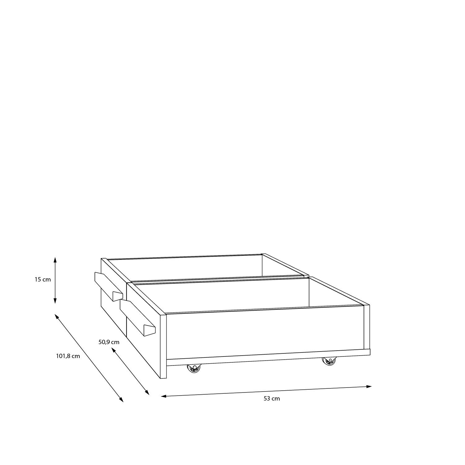 FORTE bed drawer Surfino