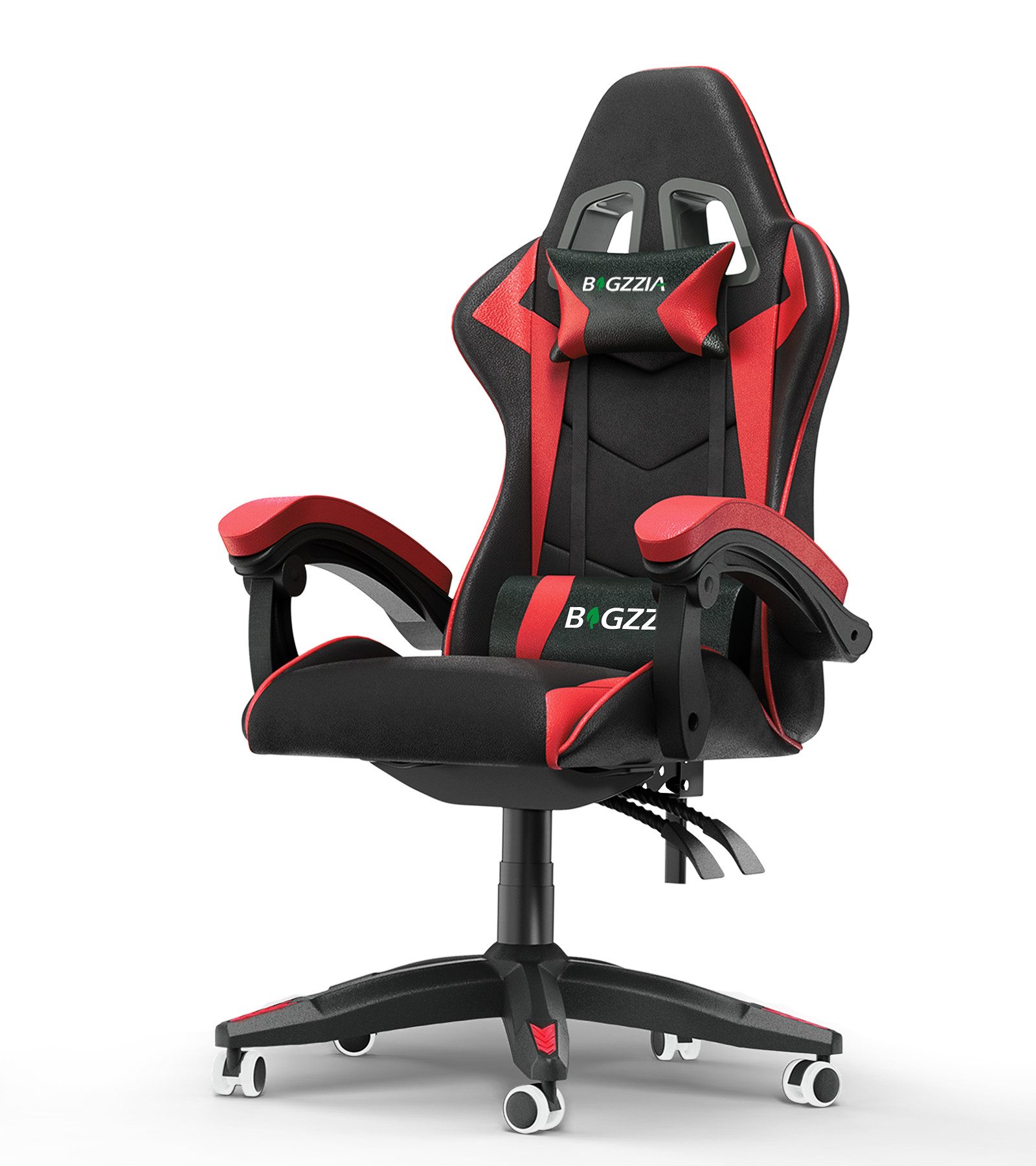 Gywowken Gaming-Stuhl Gaming Stuhl Ergonomisch - Gamer Stühle mit Lendenkissen, Gaming Chair Höhenverstellbar - 90-135° Rückenlehne