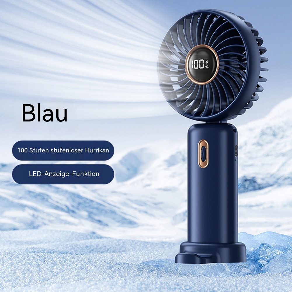 nsihing Handventilator Handventilator klappbar/wiederaufladbar mit Smartphonehalterung, Klein-Hand-Held-USB-Fan Portable Ventilatoren Kleiner