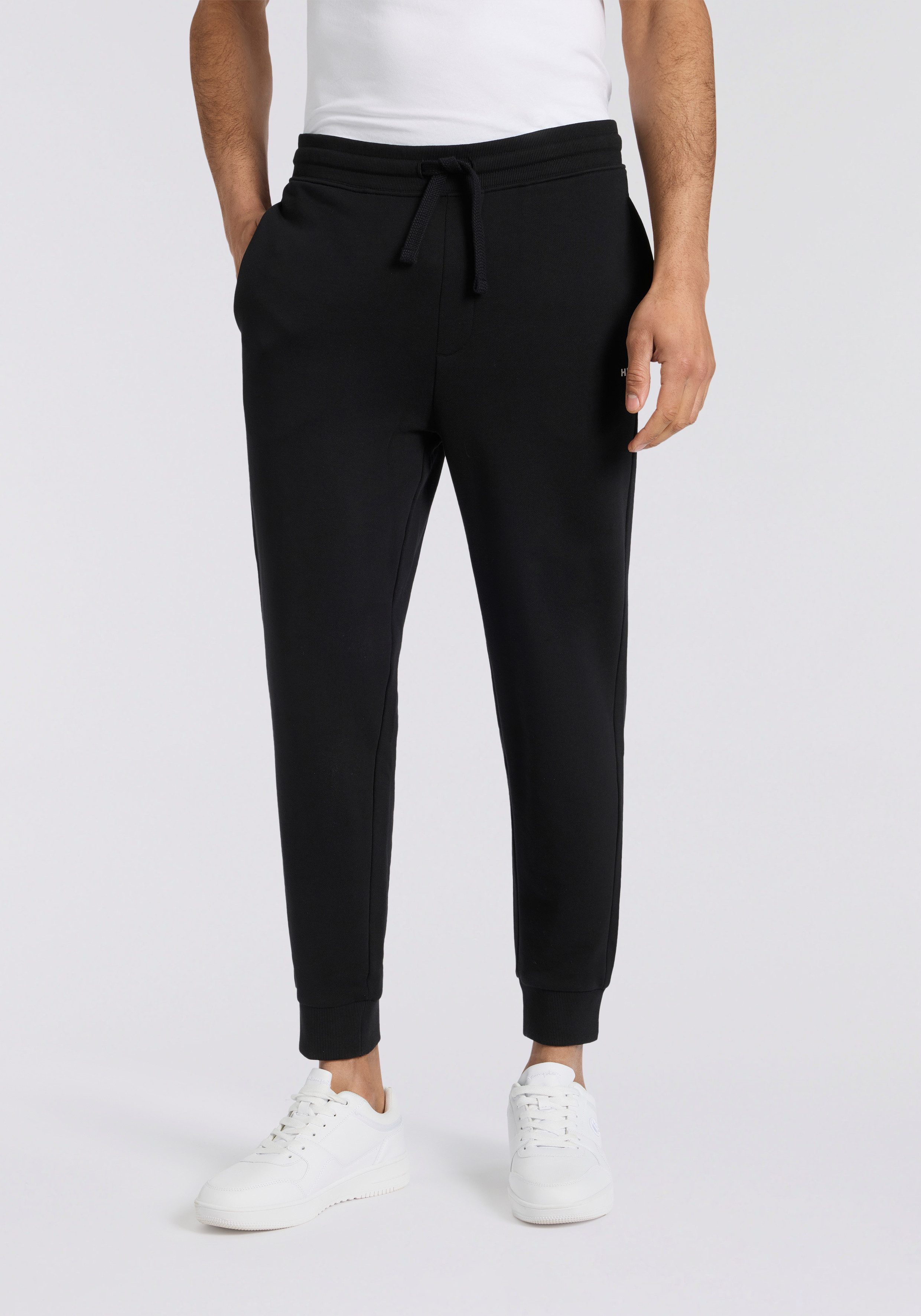 HUGO Sweathose Dayote Regular Fit, elastischer Bund, Seitentaschen