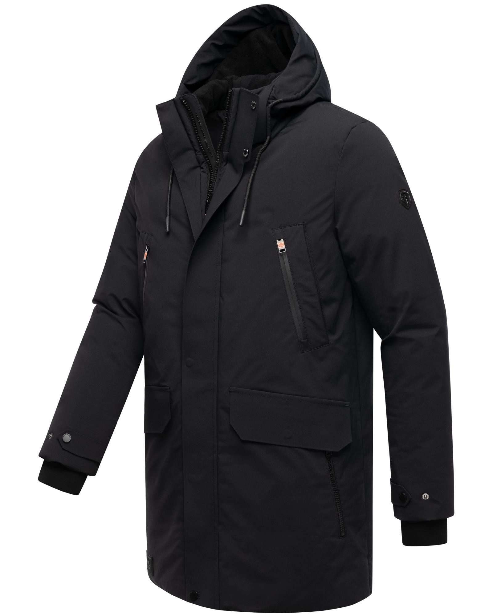 Stone Harbour Wintermantel Kitraan XX Langer Herren Winterparka mit zahlreichen Taschen