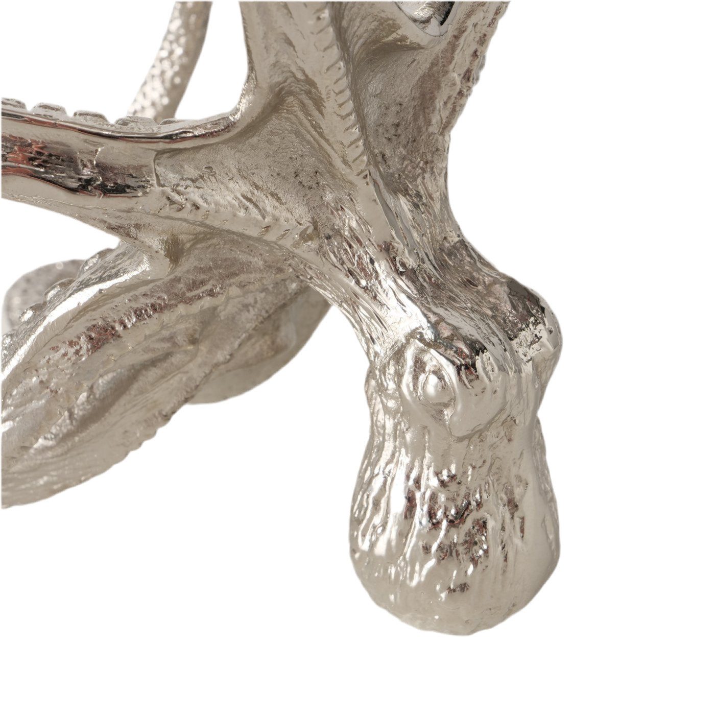 MF Weinflaschenhalter Flaschenhalter Octopus aus Aluminium Weinflaschenhalter Maritim, (1-St)