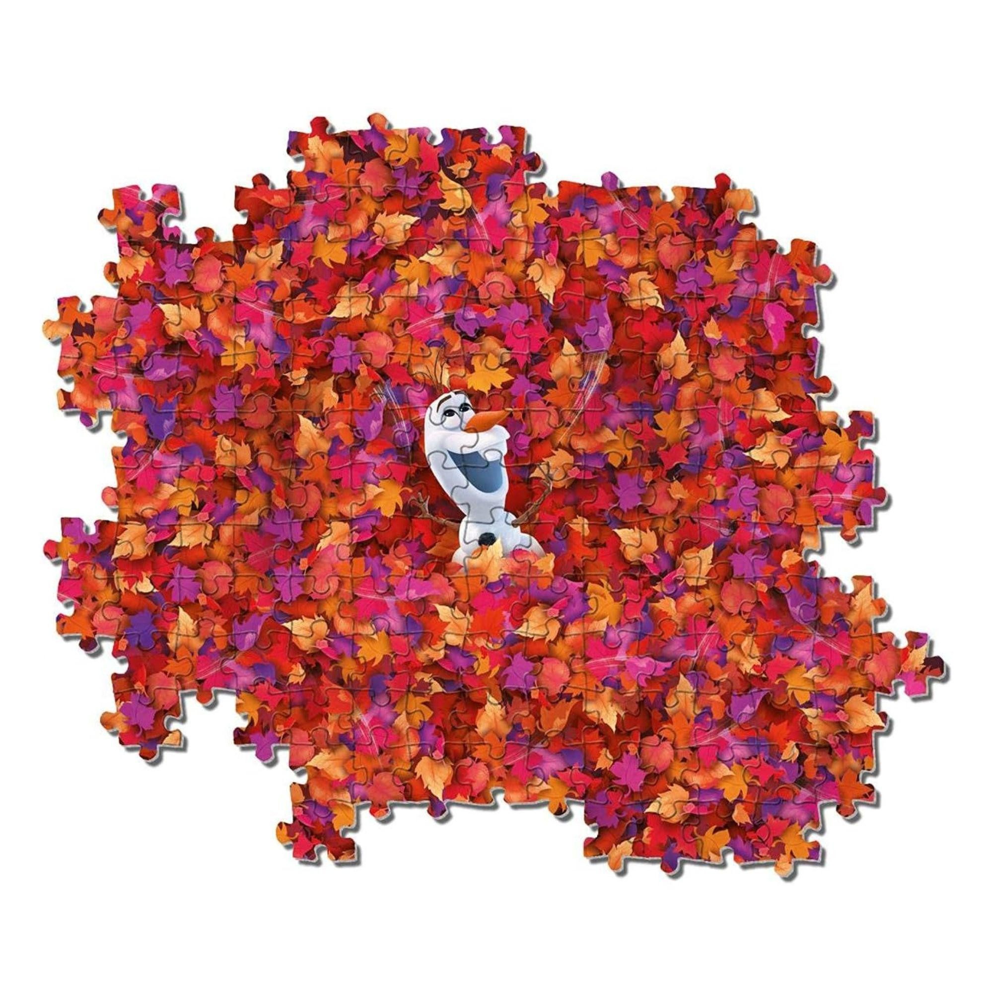 Clementoni® Puzzle Impossible Puzzle Olaf Frozen (1000 Teile) - Disney Die Eiskönigin, 1000 Puzzleteile