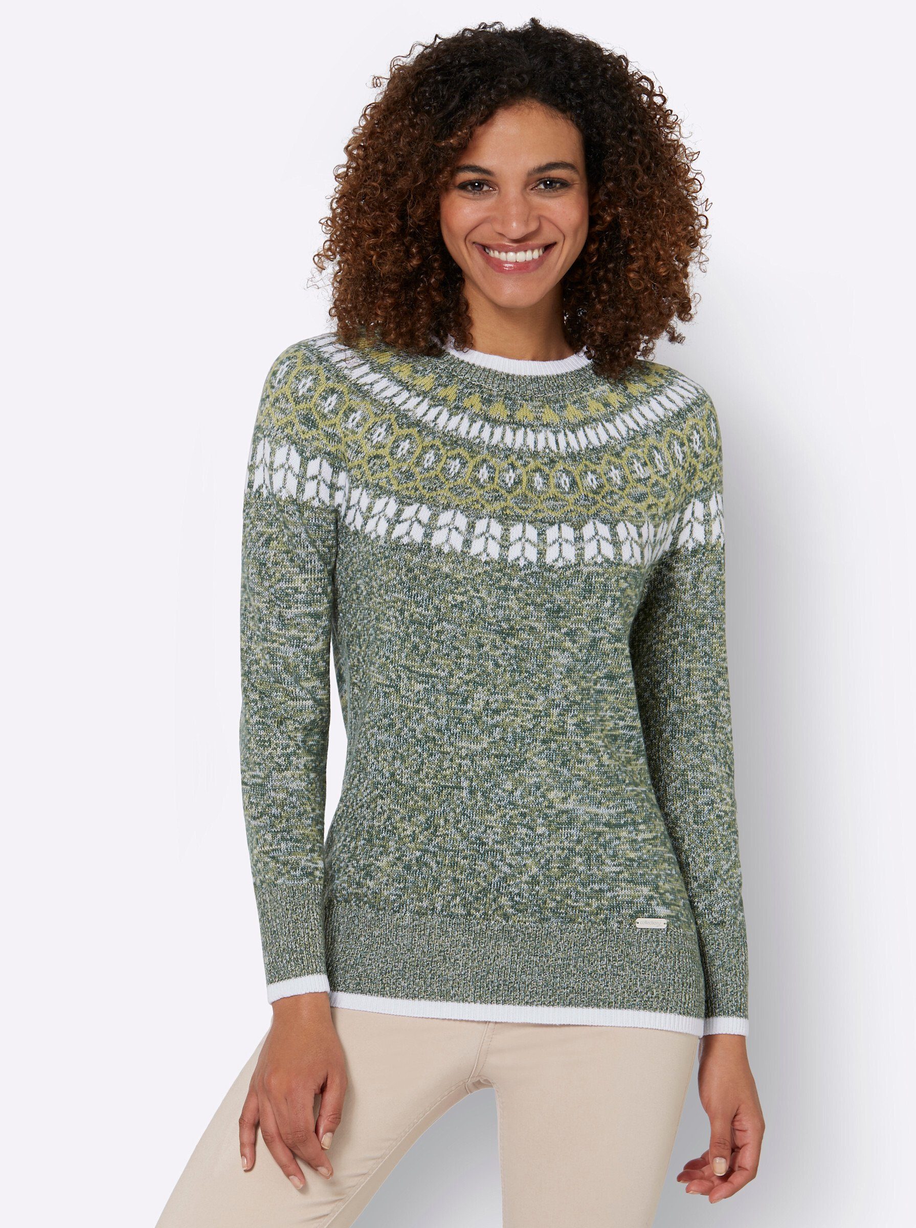 Strickpullover Norwegerpullover