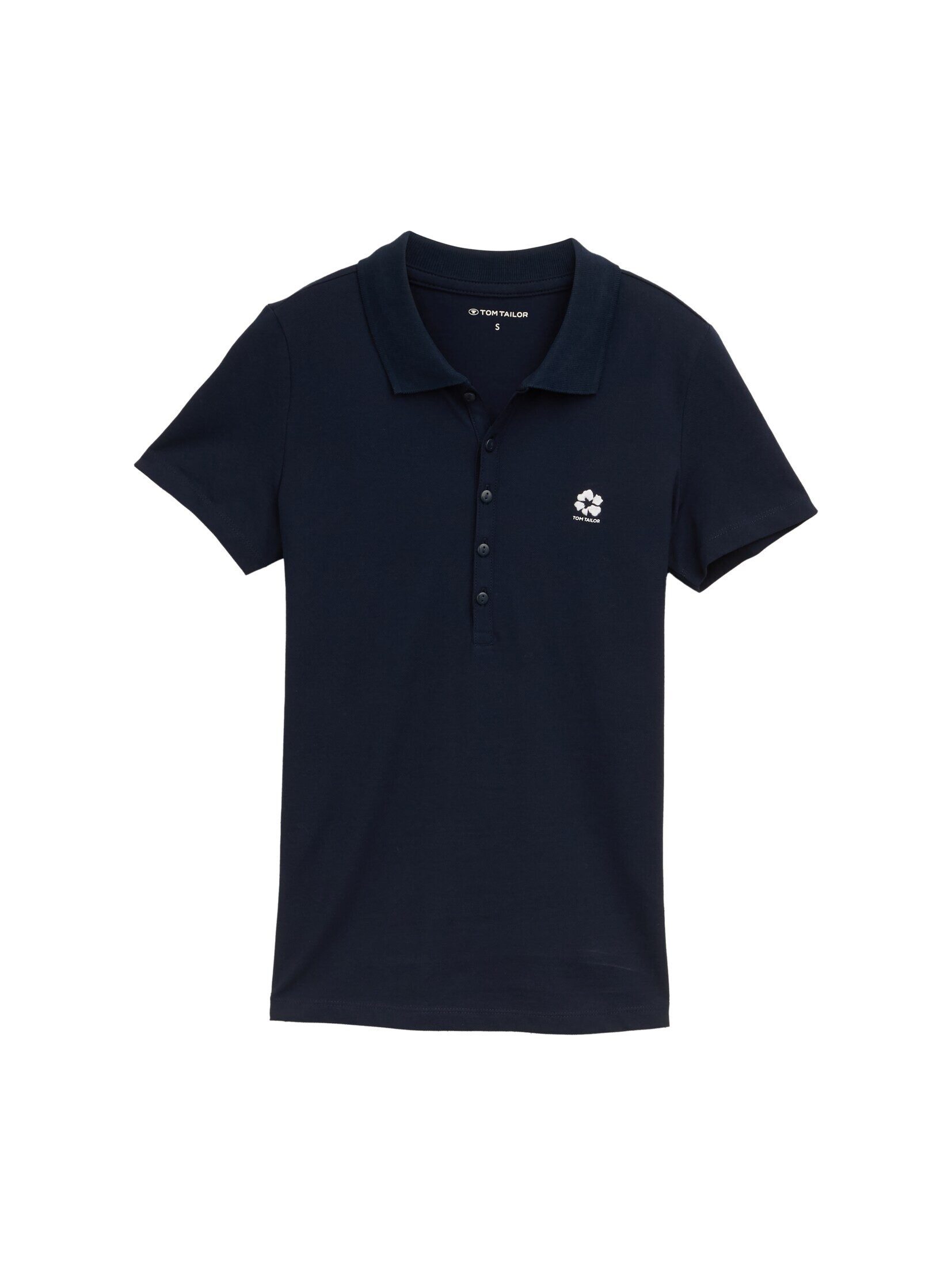TOM TAILOR Poloshirt Piqué Poloshirt mit günstig online kaufen