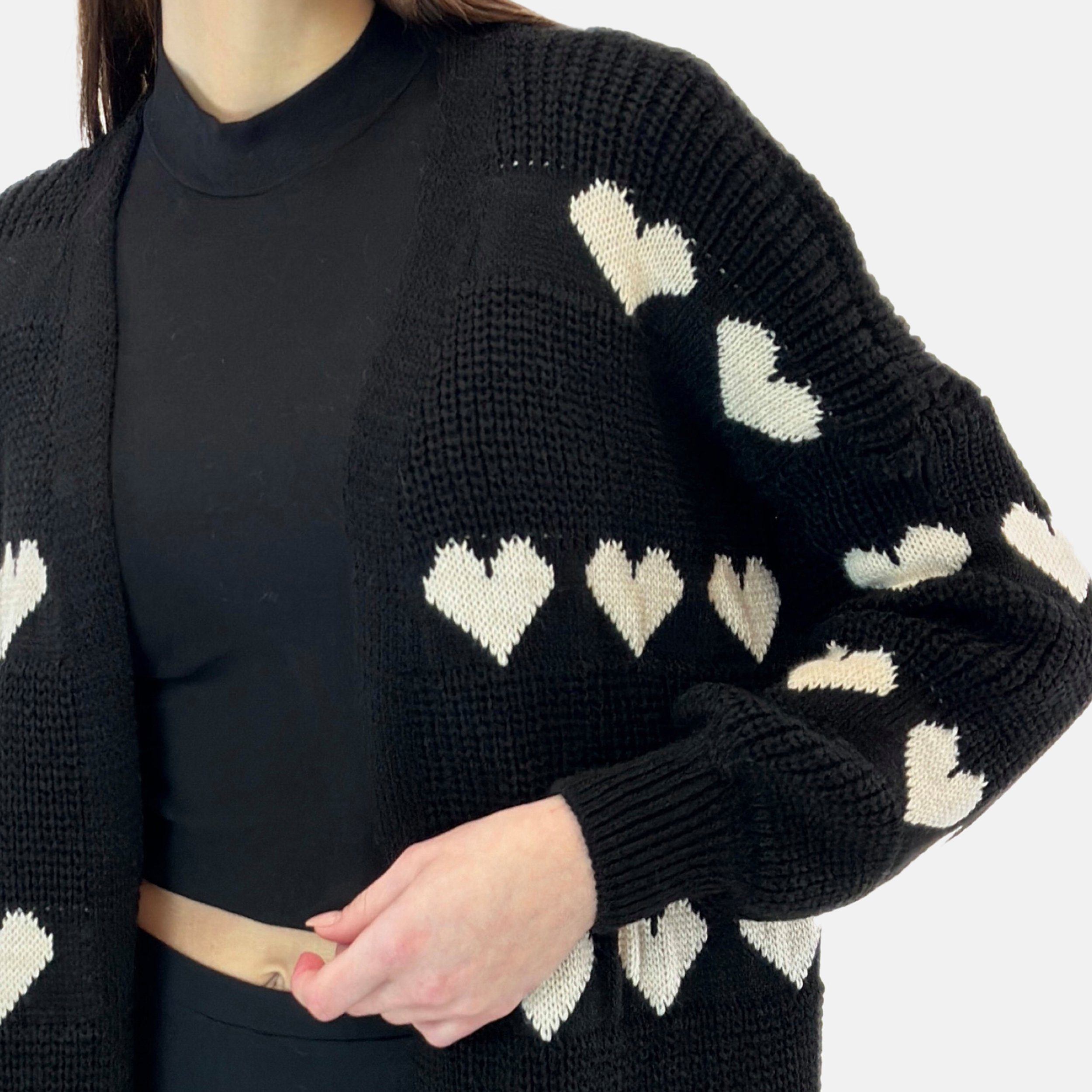 Elara Cardigan Elara Langer Damen Cardigan günstig online kaufen