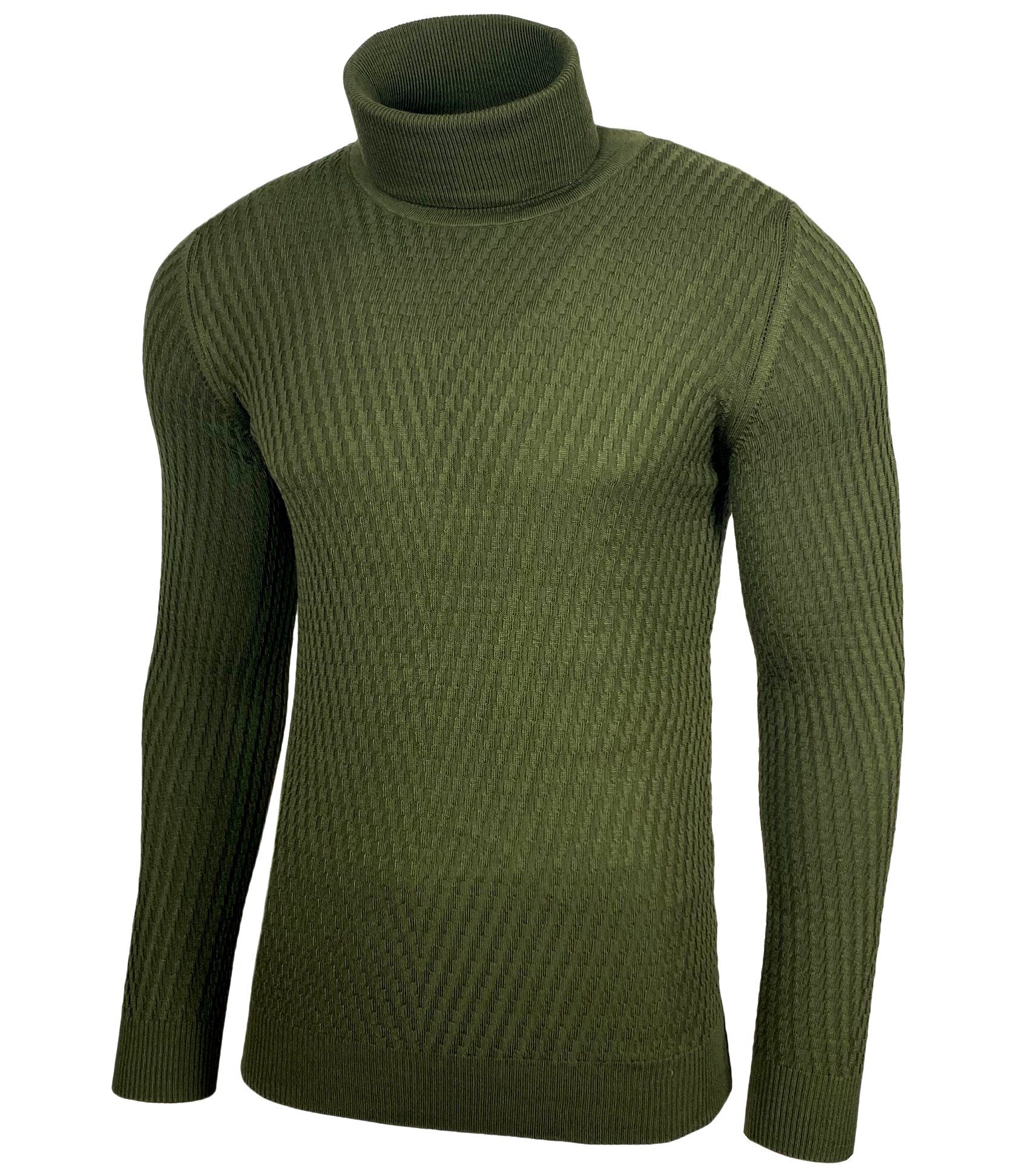 Baxboy Strickpullover Baxboy Herren Slim fit günstig online kaufen