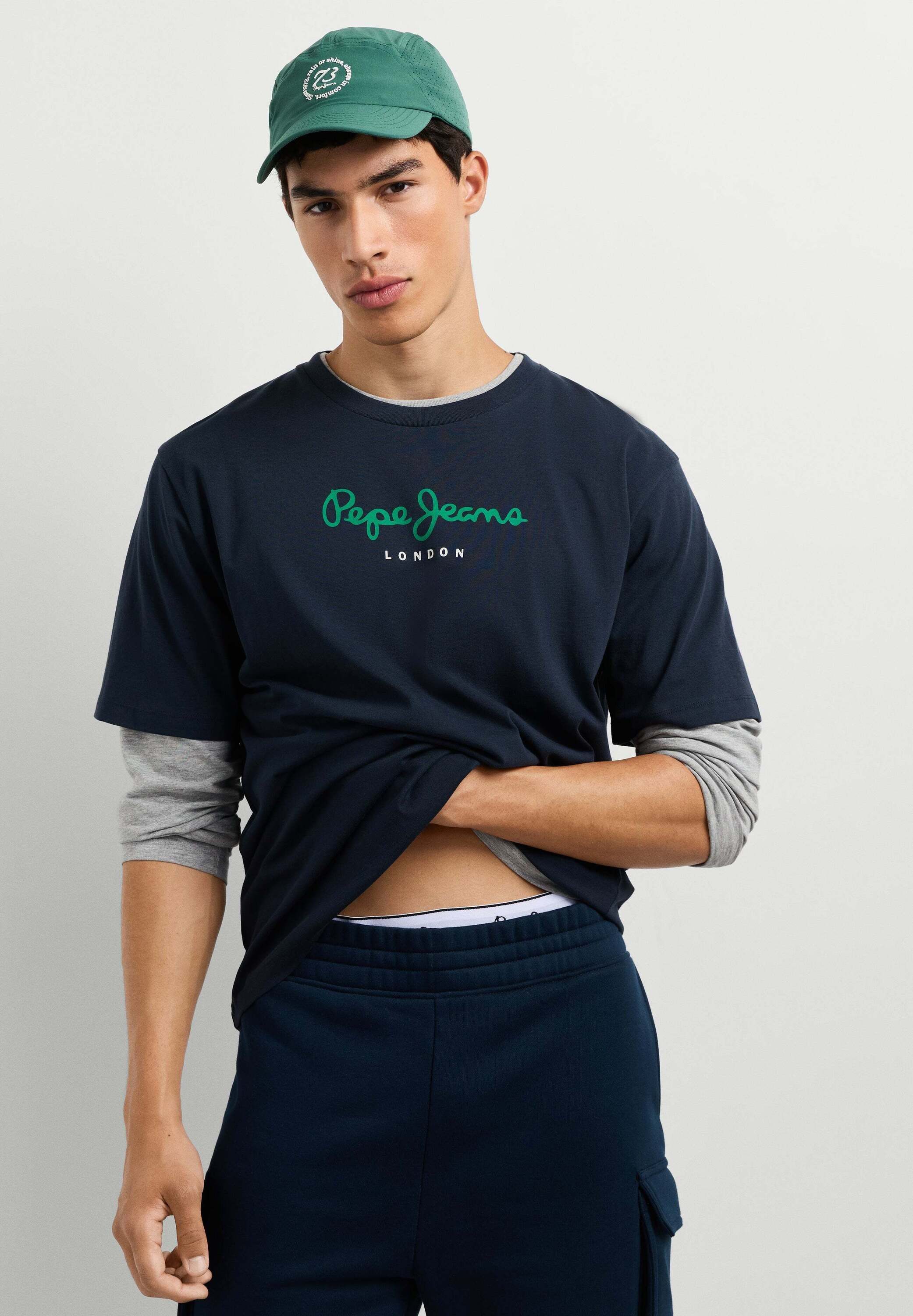 Pepe Jeans T-Shirt basic t-shirt PJL73 EGGO N