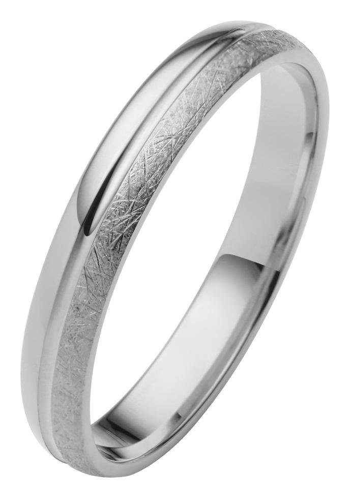 Firetti Trauring Schmuck Geschenk Gold 750 Hochzeit Ehering "LIEBE", Made in Germany, wahlweise mit oder ohne Brillant