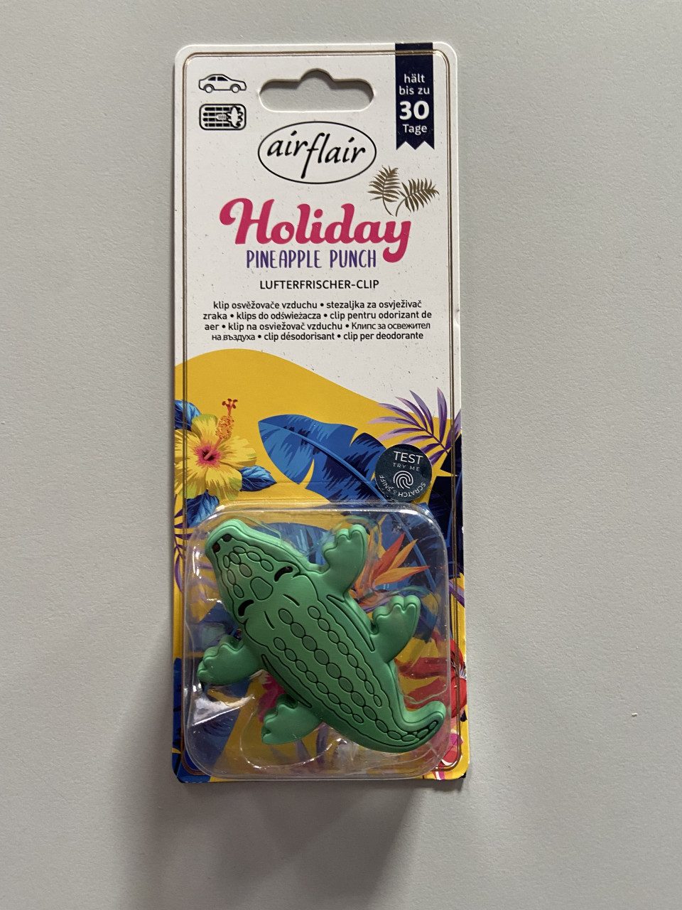 Thumbnail - Airflair Raumduft airflair Lufterfrischer Clip Holiday Krokodil