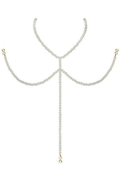 Obsessive Perlenkette Perlen Körperkette mit Karabinerhaken