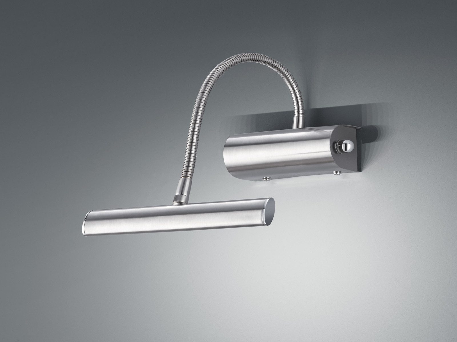 TRIO Leuchten LED Bilderleuchte, Dimmfunktion, LED fest integriert, Über Drehdimmer stufenlos dimmbar, Warmweiß, Wandleuchte zur gezielten Bilder-Beleuchtung mit Flex-Arm, Breite 18cm