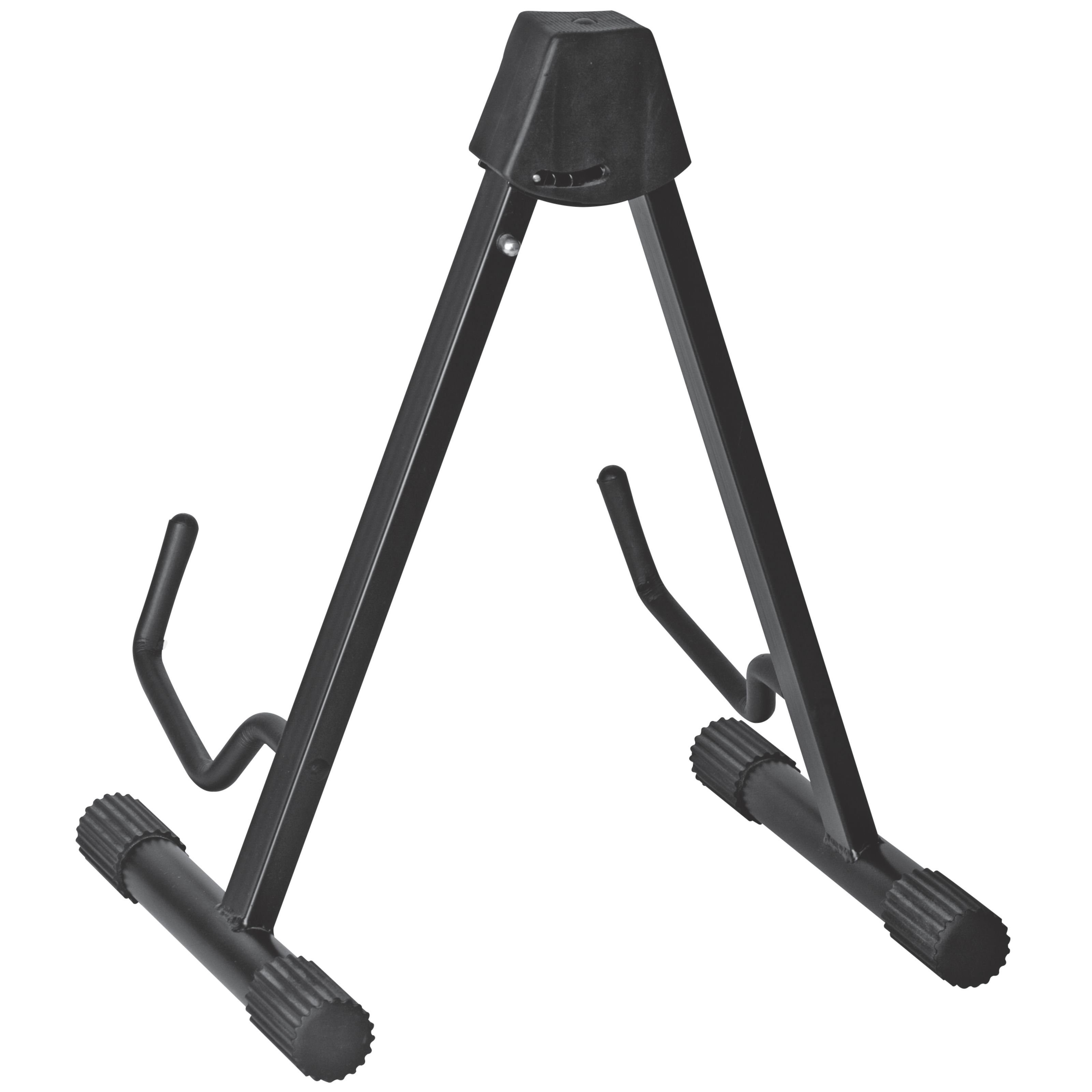 MUSIC STORE Gitarrenständer, (A-Frame Gitarrenständer von - 3-Fach Verstellbar Geeignet für Akustikgitarren und Bässe Schutz durch Gummiauflagen - Nicht für Nitrolack geeignet, Zubehör, Ständer), Gitarrenständer, A-Frame, Akustikgitarren, Bässe, Gummiauflagen