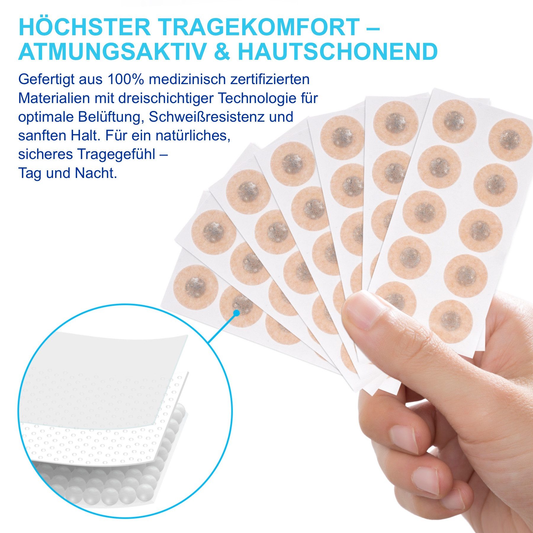 P-Beauty Cosmetic Accessories Nasenpflaster Magnetische Nasenstrip Nasenpflaster Schnarchreduzierung Schnarchstopp, Nasenclip, Schnarchstopp, Set,Nasenstrip