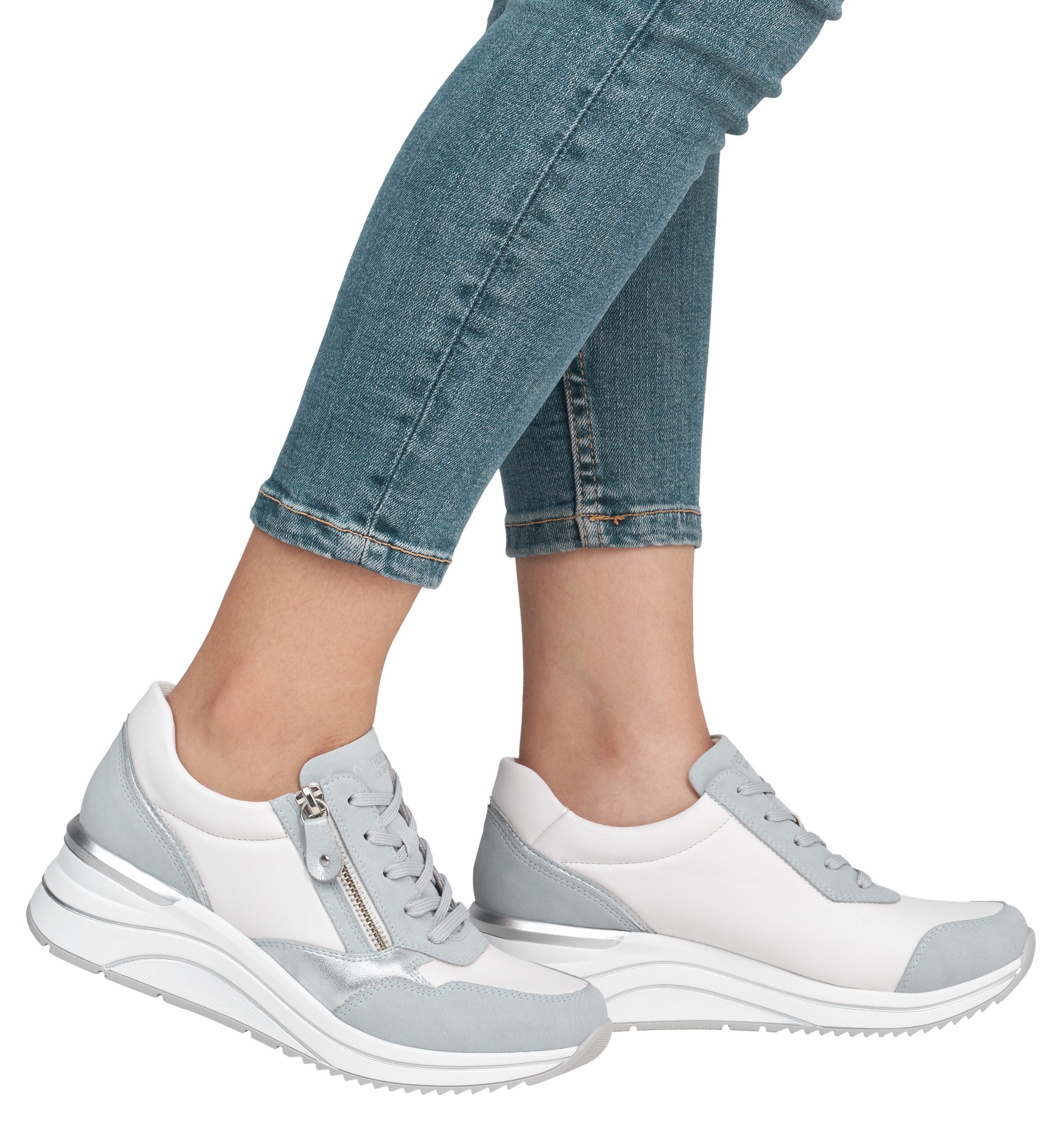 Remonte Keilsneaker, Freizeitschuh, Halbschuh, Schnürschuh, vegane günstig online kaufen