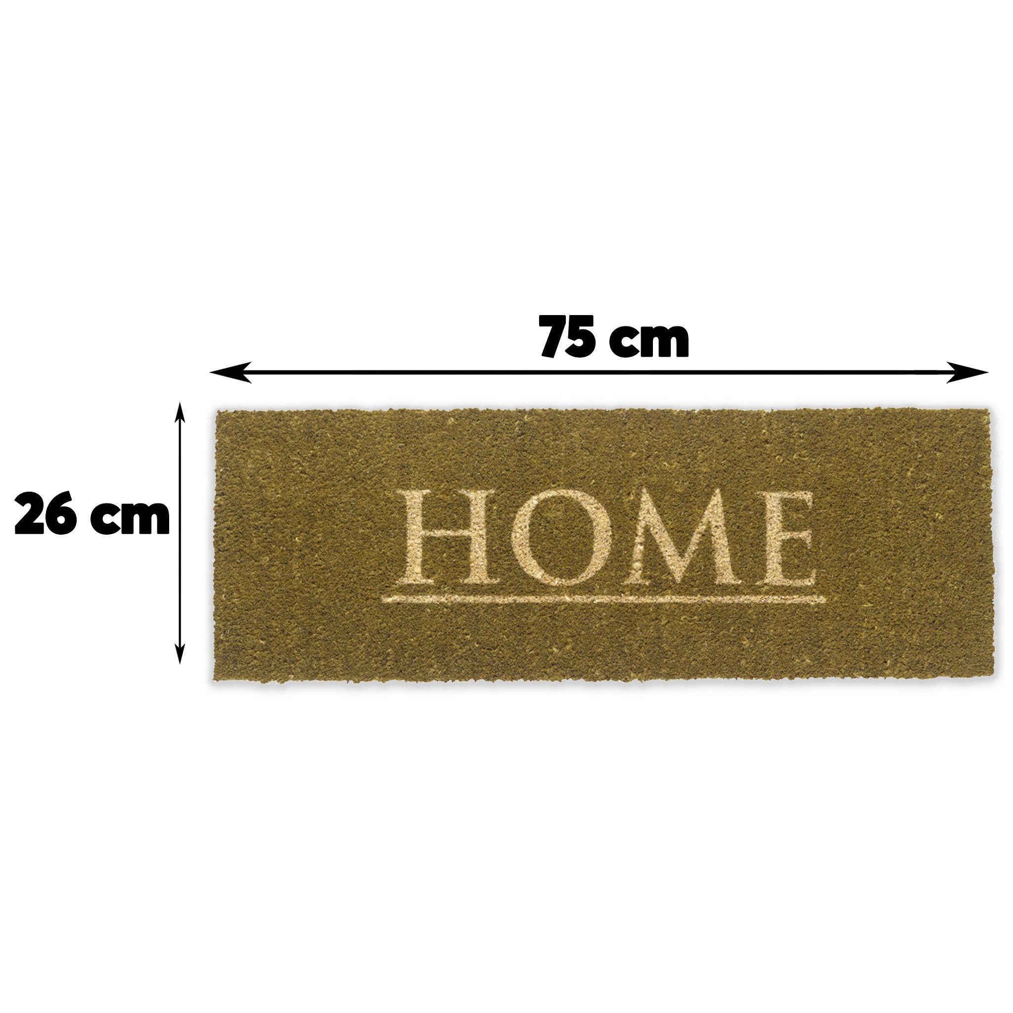matches21 HOME & HOBBY Fußmatte Kokosmatte günstig online kaufen