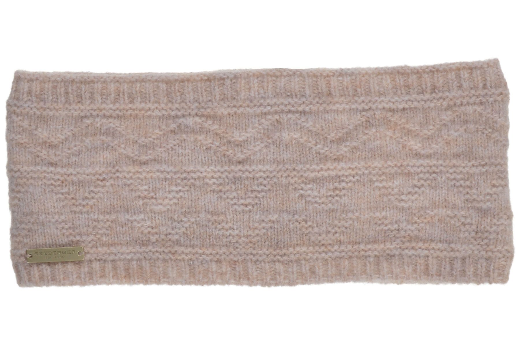 Seeberger Stirnband Strick Stirnband und Jacquard Muster 19699-0