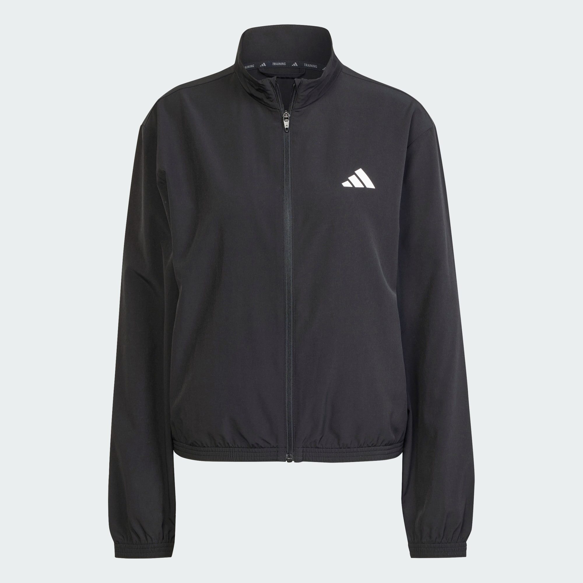adidas Performance Trainingsjacke TRAIN ESSENTIALS 3-STREIFEN WOVEN WARM-UP JACKE (1-St)