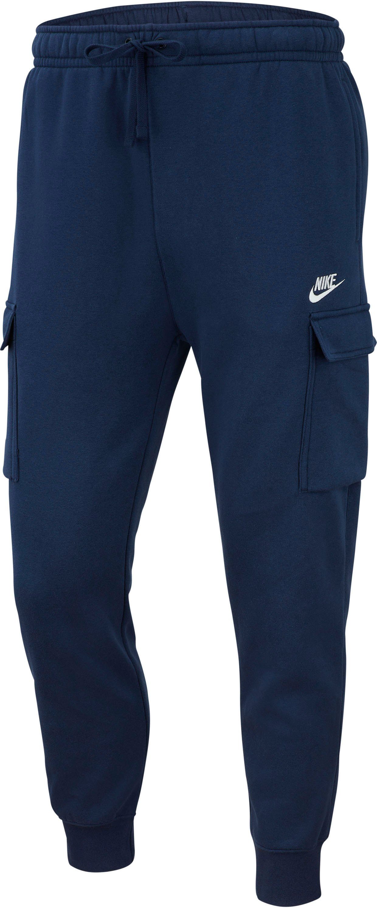 Jogginghose Sportswear FLEECE Nike marine MEN'S CARGO PANTS CLUB