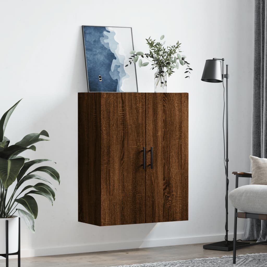 vidaXL Hängeschrank Wandschrank Braun Eichen-Optik 69,5x34x90 günstig online kaufen