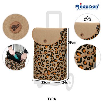 Andersen Einkaufsshopper Scala Shopper Plus mit Tasche Tyra in Zebra oder Leo