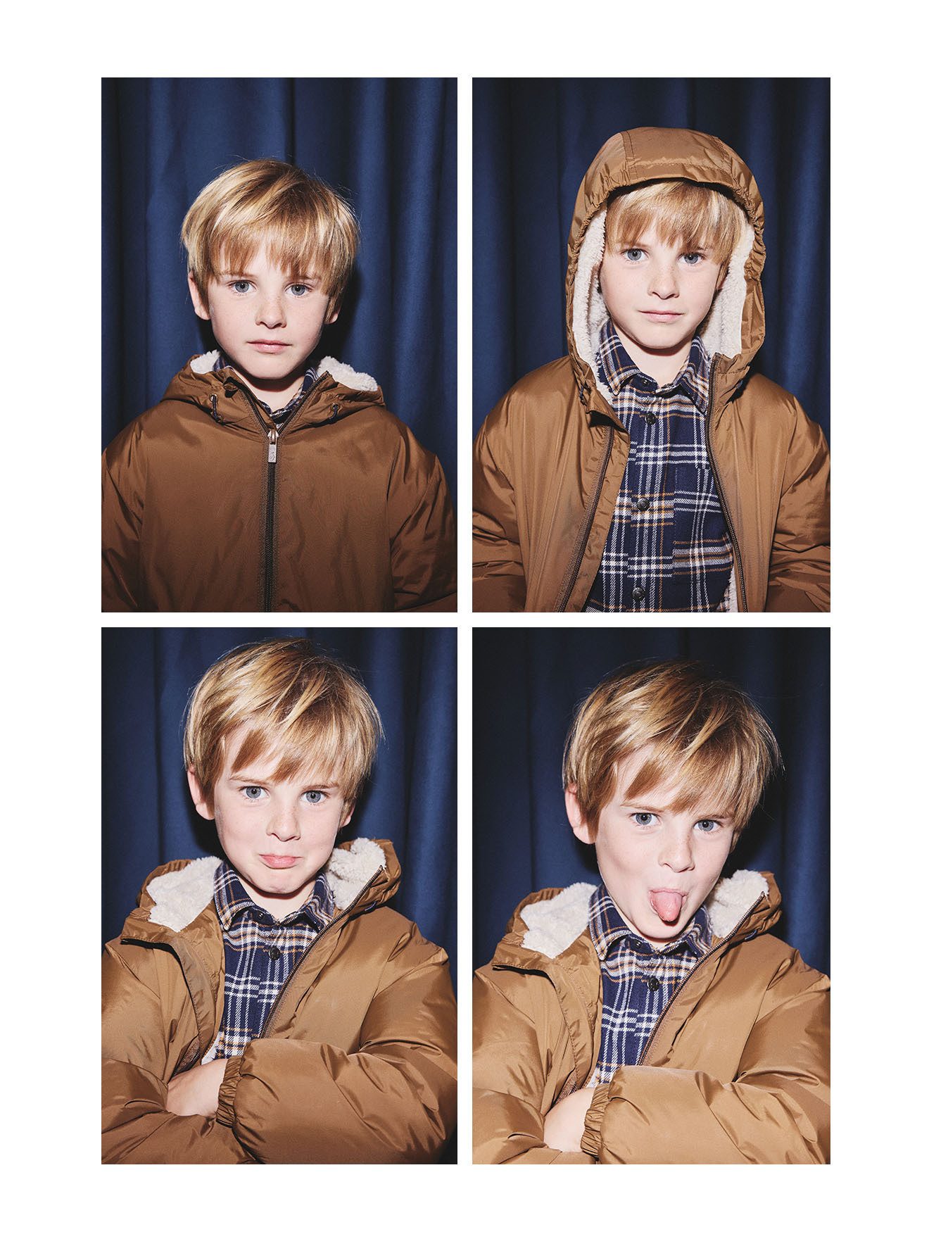 vertbaudet Regenjacke Jungen Anorak mit Teddyfleece-Futter – Bild 5 von 5