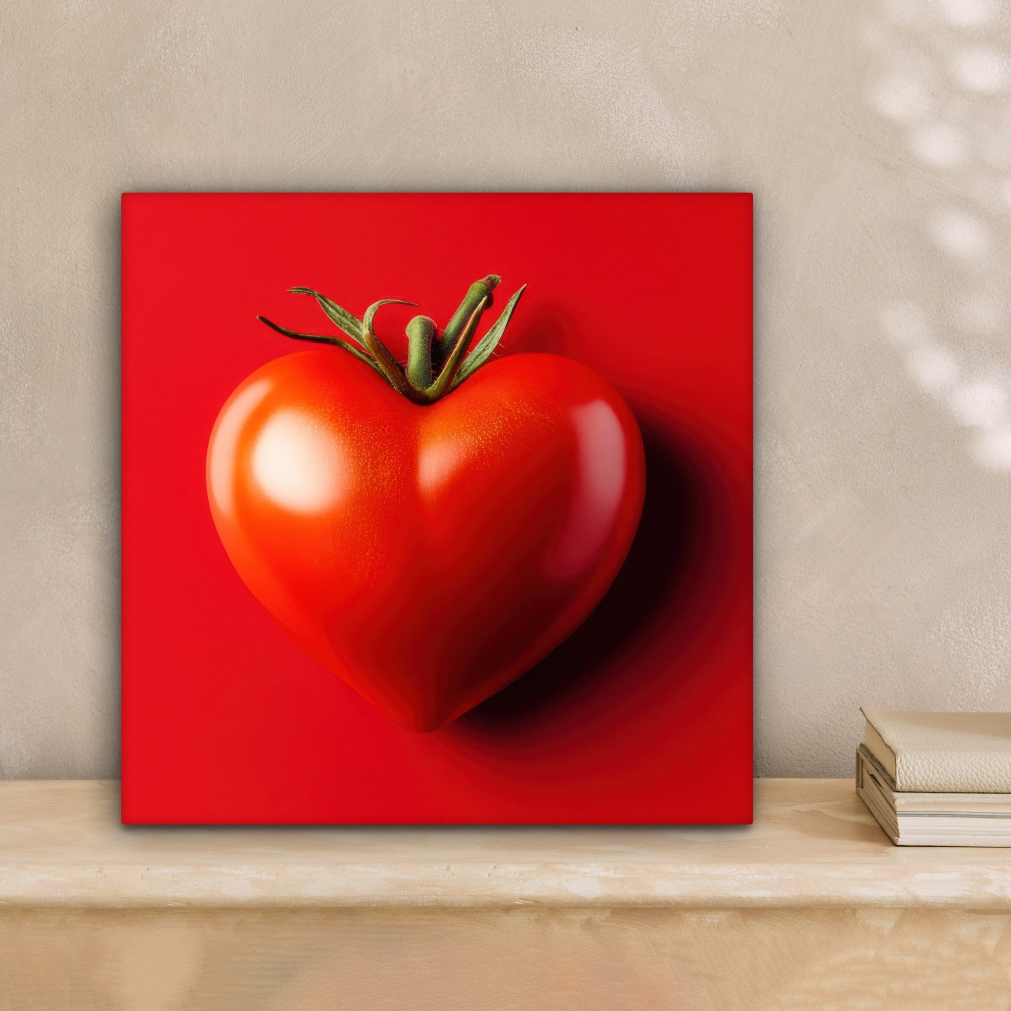 OneMillionCanvasses® Leinwandbild Tomate - Rot - günstig online kaufen