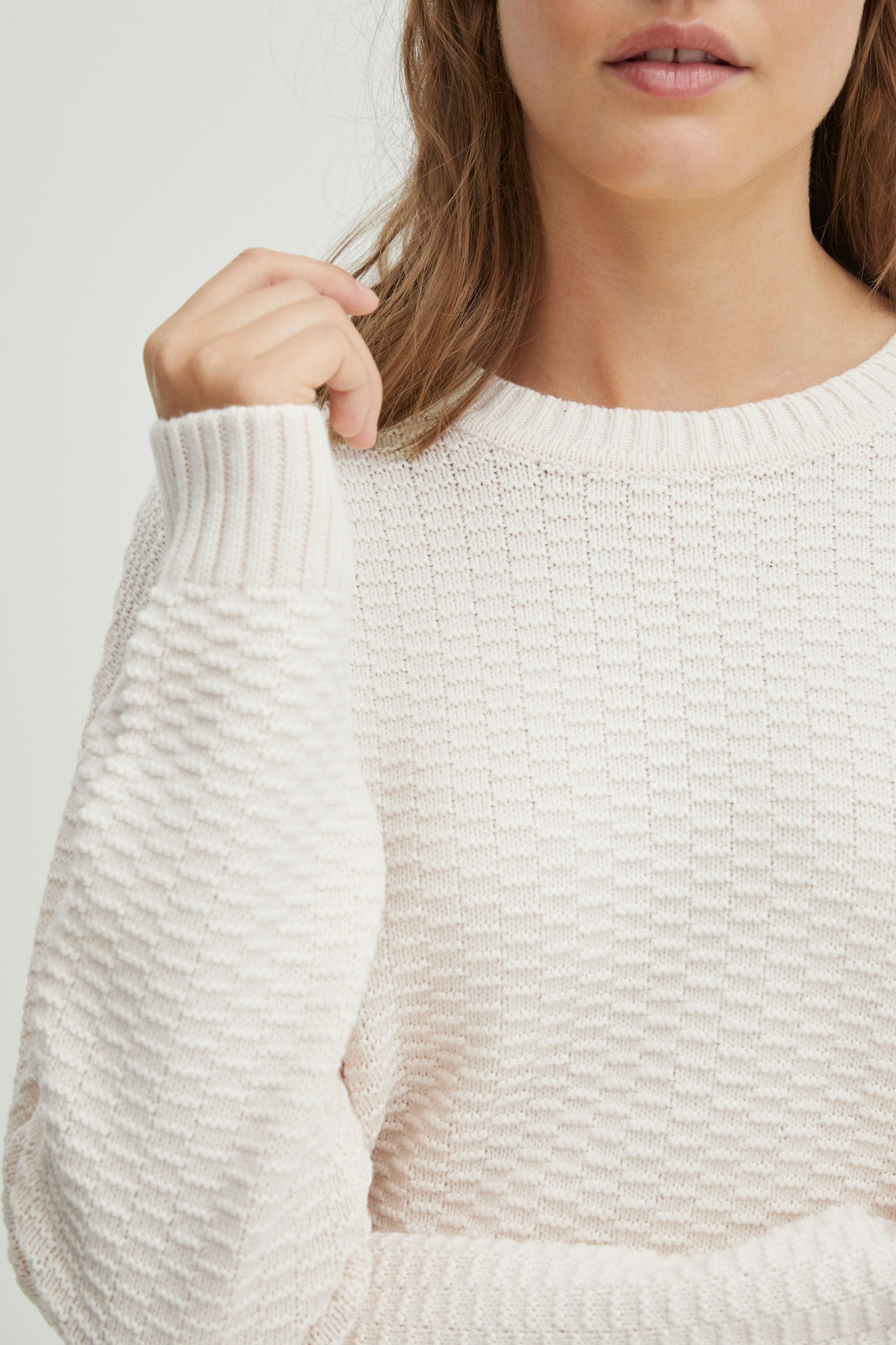 OXMO Strickpullover OXMilla Modischer Pullover
