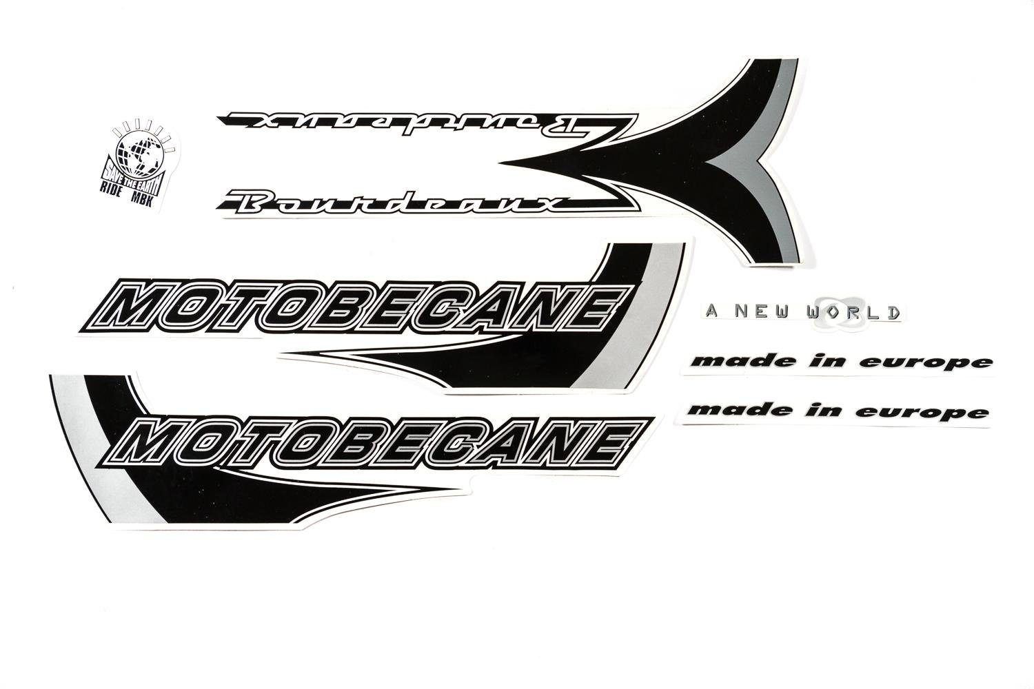 Fahrradrahmen Fahrrad DEKOR Satz Aufkleber Rahmen frame Decal Sticker Motobecane