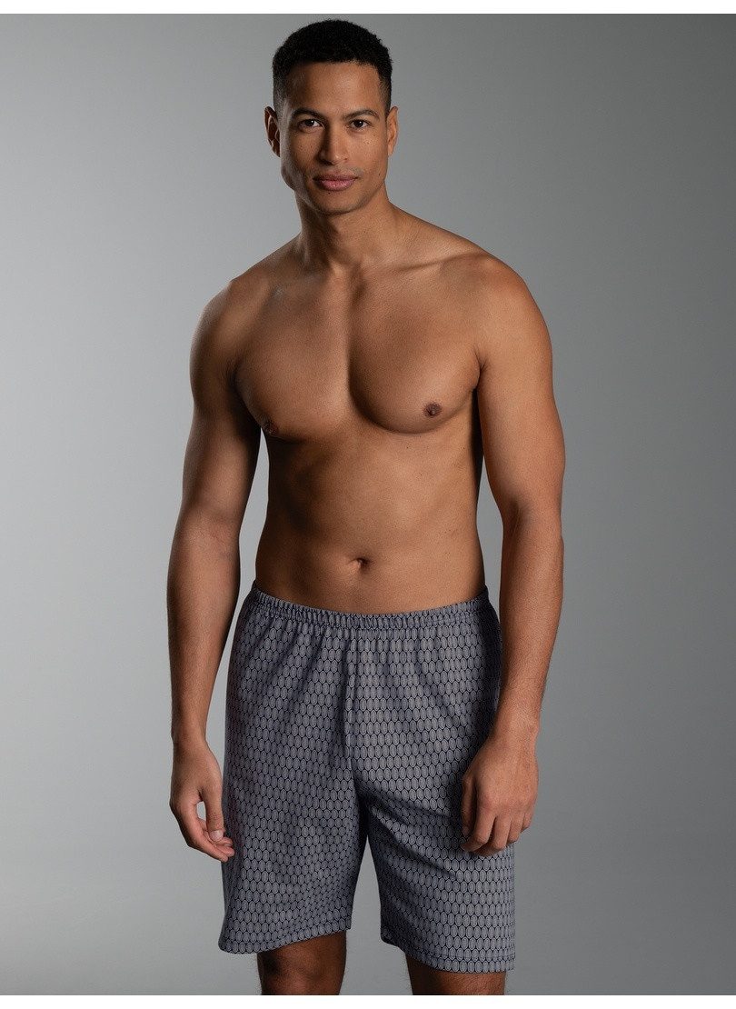 Trigema Bermudas TRIGEMA Pyjama Short mit modischem Allover-Muster (1-tlg)