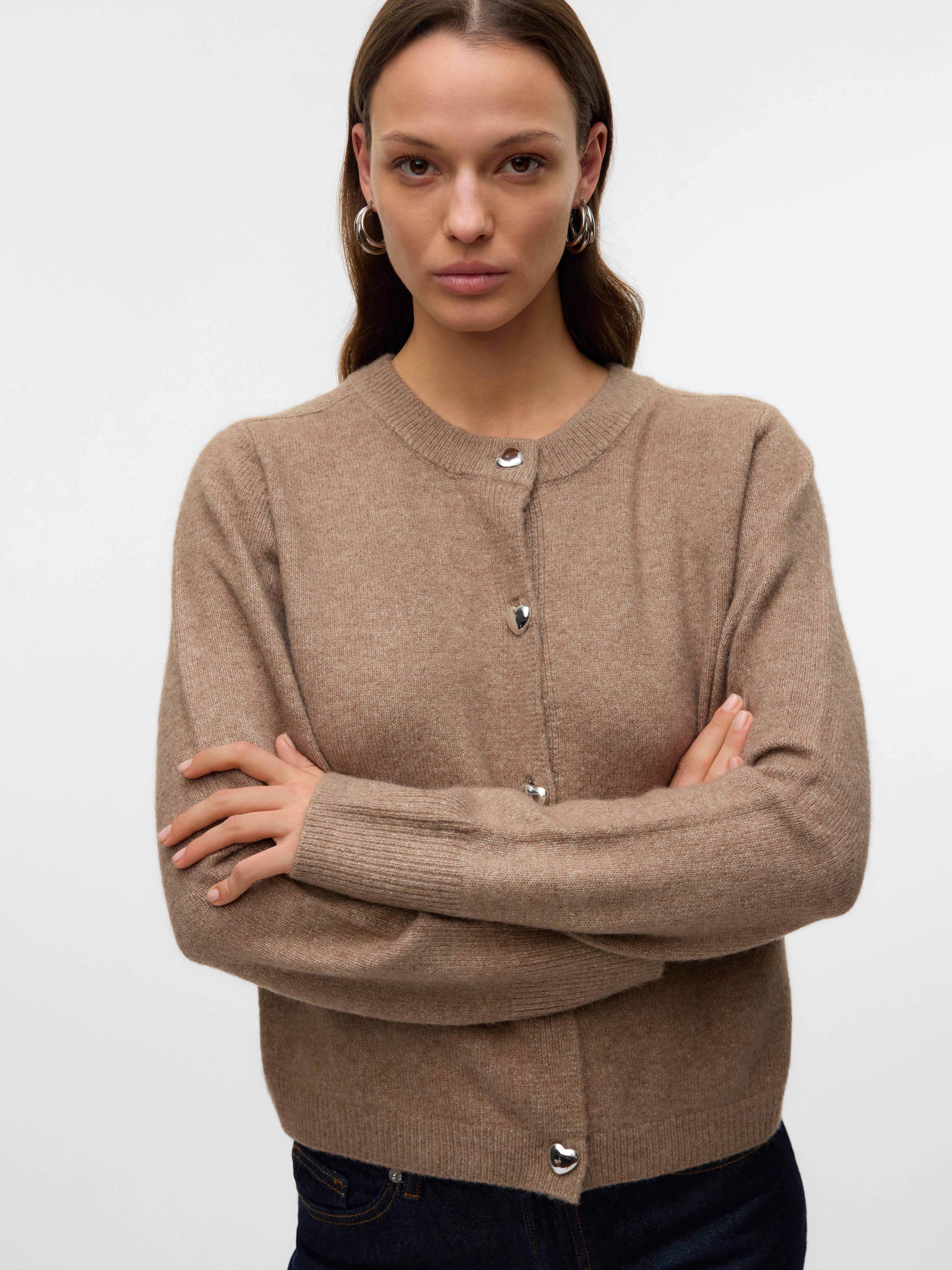 Vero Moda Strickjacke VMFIONA LS SHORT günstig online kaufen