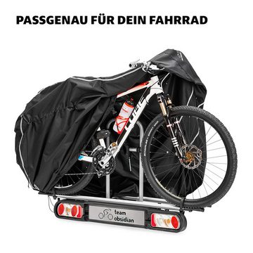 Team Obsidian Abdeckboden Waterproof Bike Garage - Robust Bike Cover - Outdoor Bike Cover & Tarp, Waterproof Bike Garage
