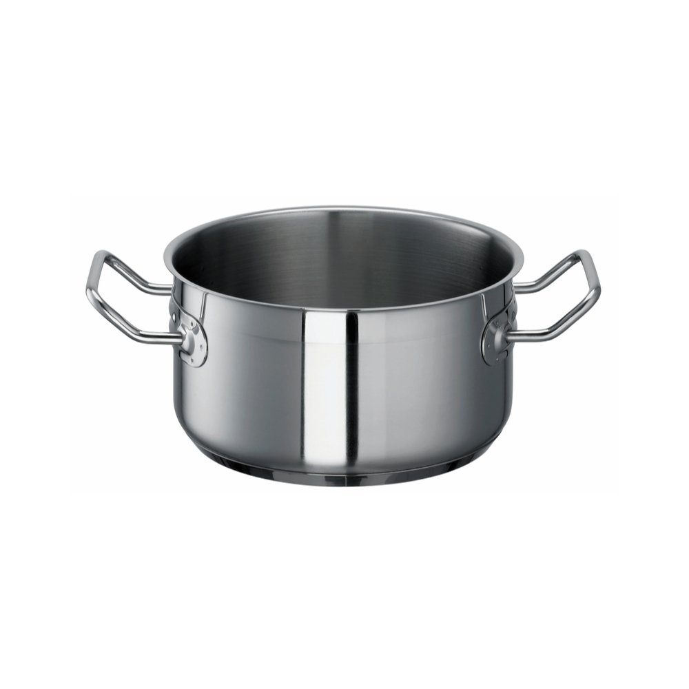 SCHULTE-UFER Bratentopf Chef, Chef (Einzelartikel, 1-tlg., 1 x Bratentopf), Ofenfest, Edelstahl, 20 cm Durchmesser