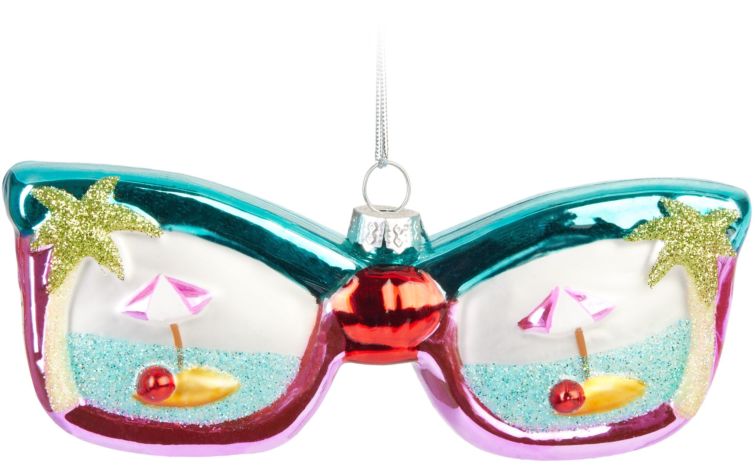 BRUBAKER Weihnachtsbaumkugel Lustige Weihnachtskugel aus Glas - Handbemalt günstig online kaufen