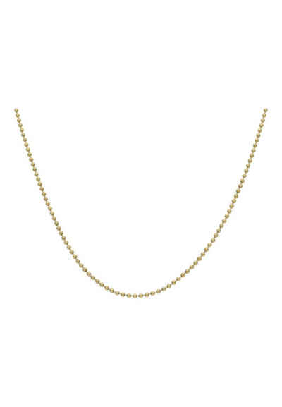 JuwelmaLux Goldkette »Halskette Gold Kugelkette 40 cm« (1-tlg), Damen Goldkette Gold 585/000, inkl. Schmuckschachtel