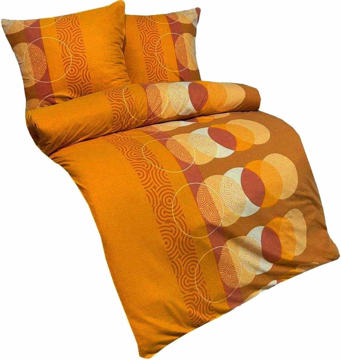 COFI 1453 Bettwäsche 2tlg. Fleece Bettwäsche 135 x 200 cm mit Reißverschlus günstig online kaufen