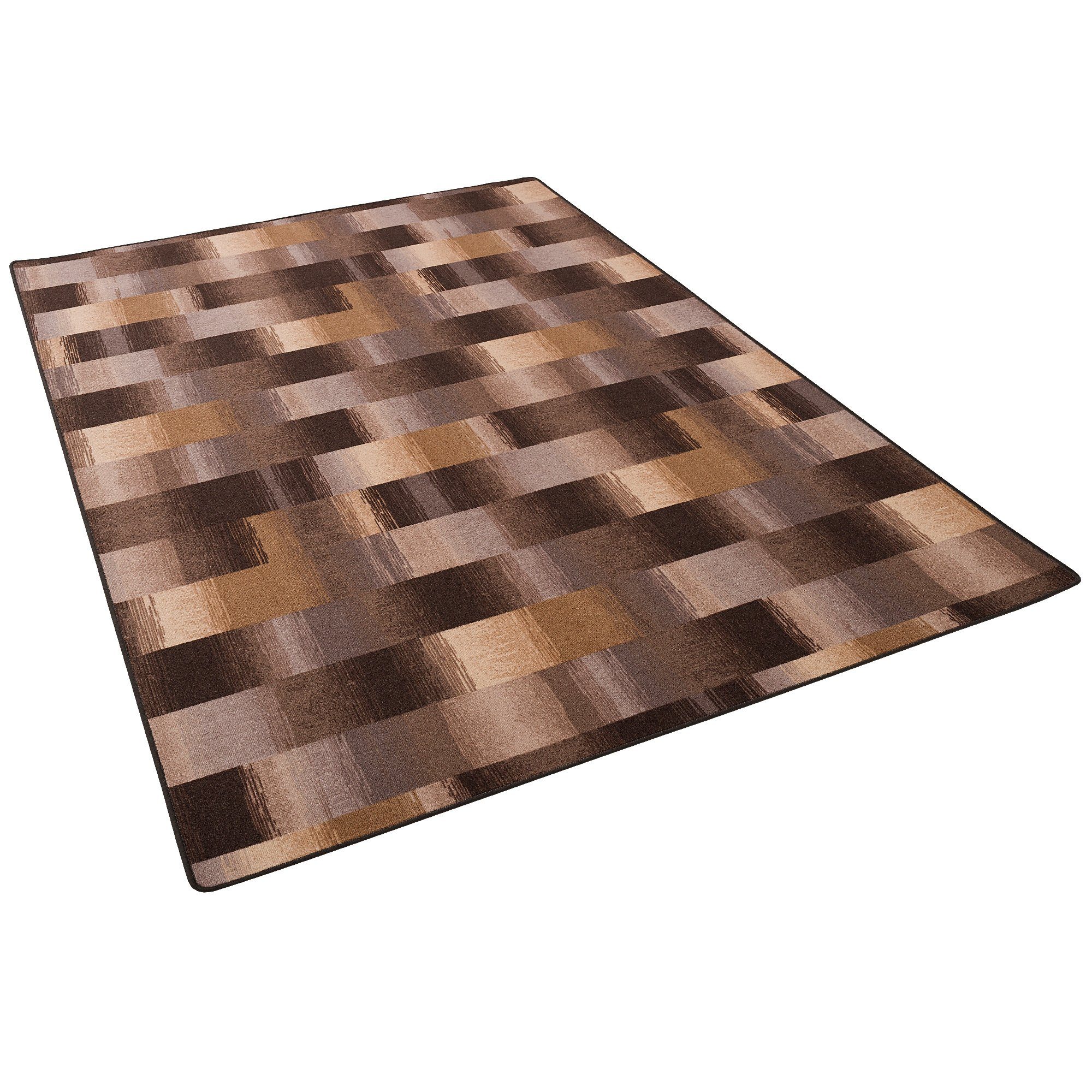 Snapstyle Designteppich Designer Velour Teppich Mystic Karo, Eckig, Höhe: 6 mm – Bild 5 von 5