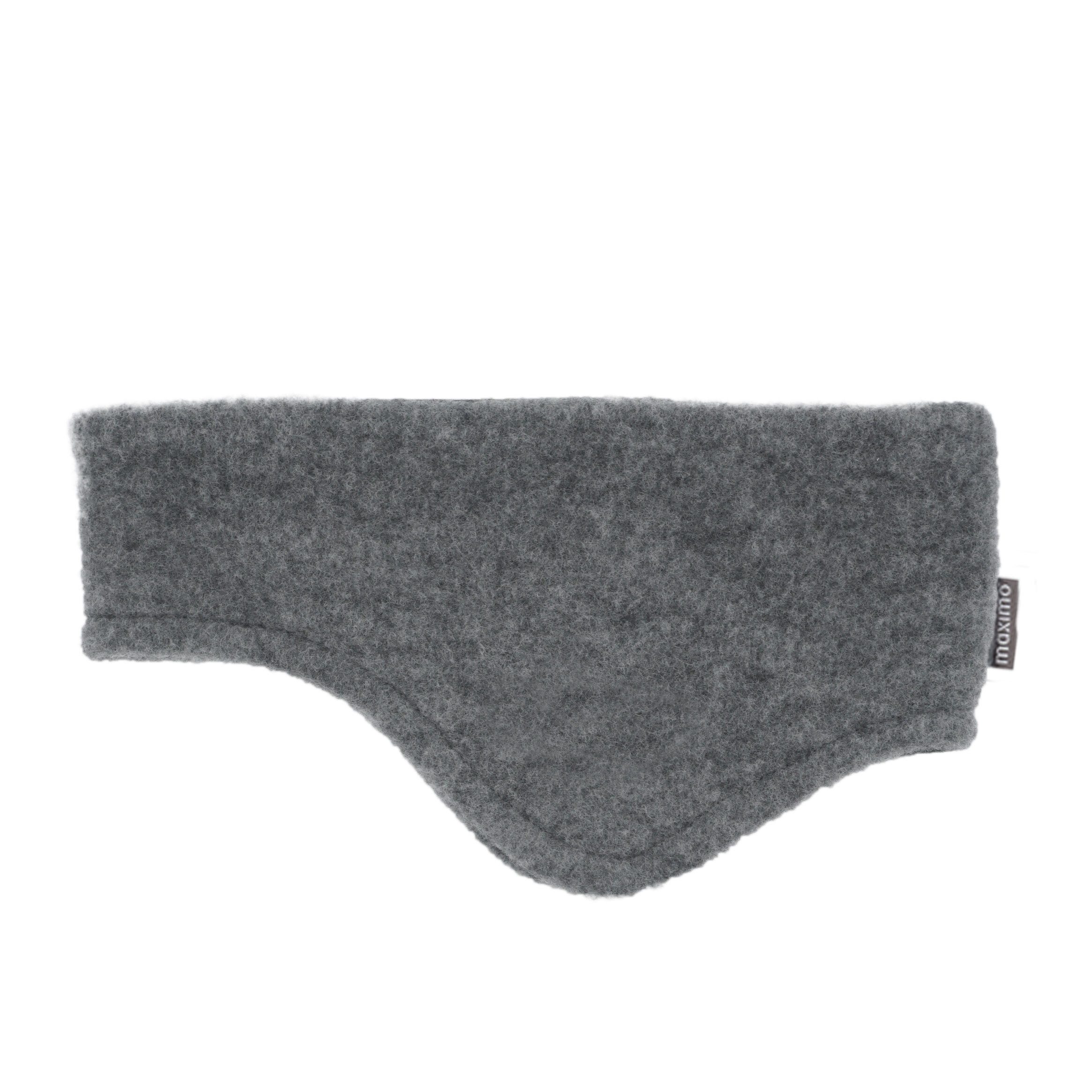 MAXIMO Stirnband GOTS MINI-Stirnband, ausgenäht Wollfleece, Jerseyfutter (1-St) Wollfleece