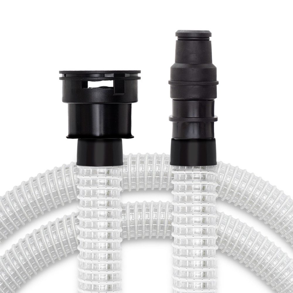 PRIMEBAG Staubsaugerschlauch 5 Meter Transparent für BTI NTS 20 A-M-P, 20 A-2, 20 A-L-3 kompatibel