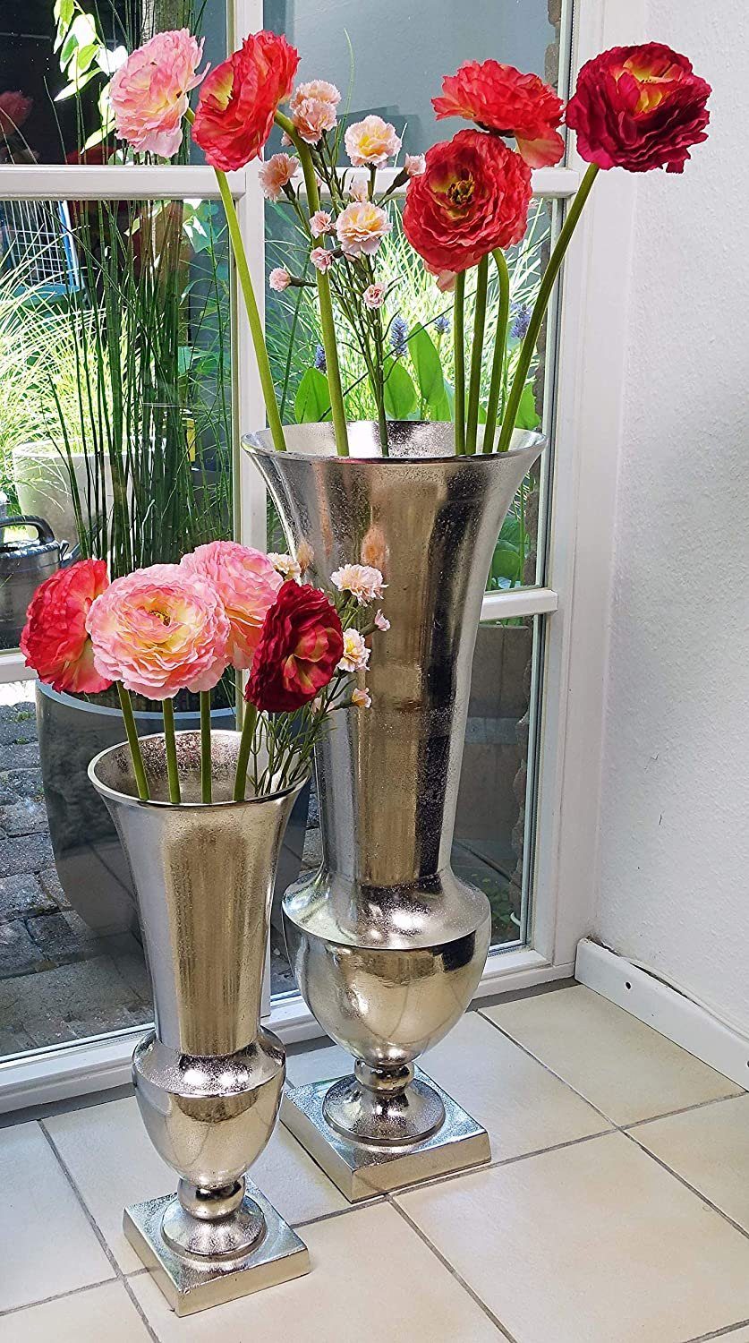 MichaelNoll Dekovase Vase Dekovase Alu Silber günstig online kaufen