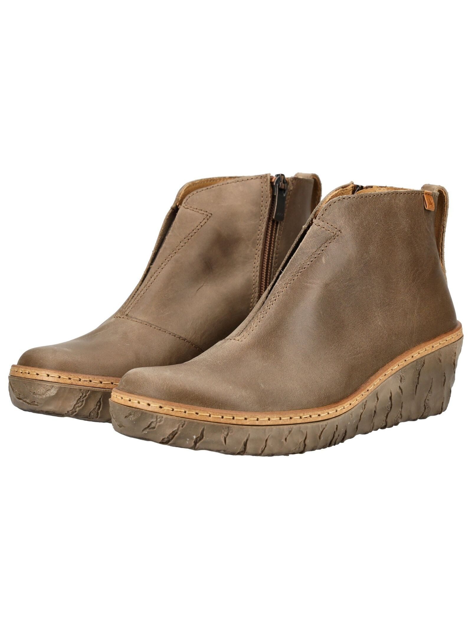 El Naturalista El Naturalista Stiefelette Leder Keilstiefelette