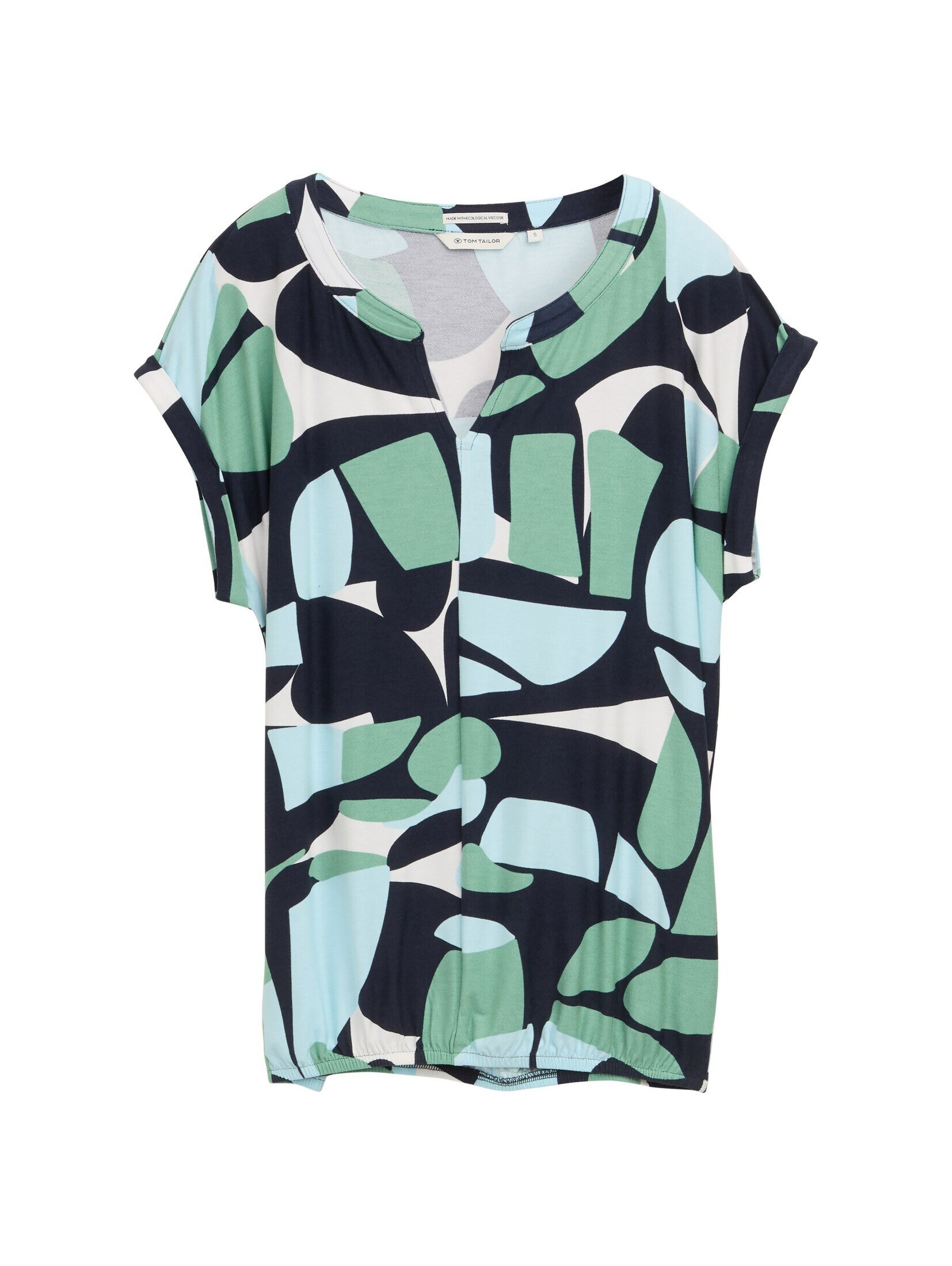 TOM TAILOR T-Shirt T-Shirt mit Muster günstig online kaufen