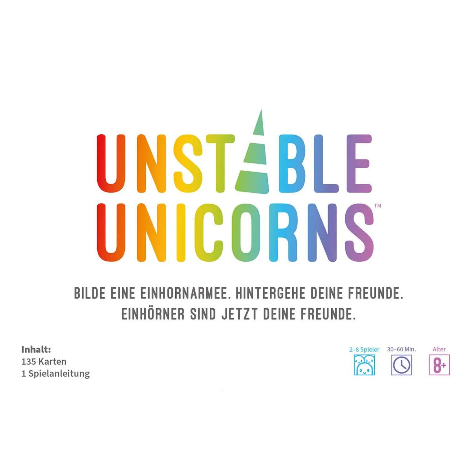 Asmodee Spiel Unstable Unicorns (Spiel)