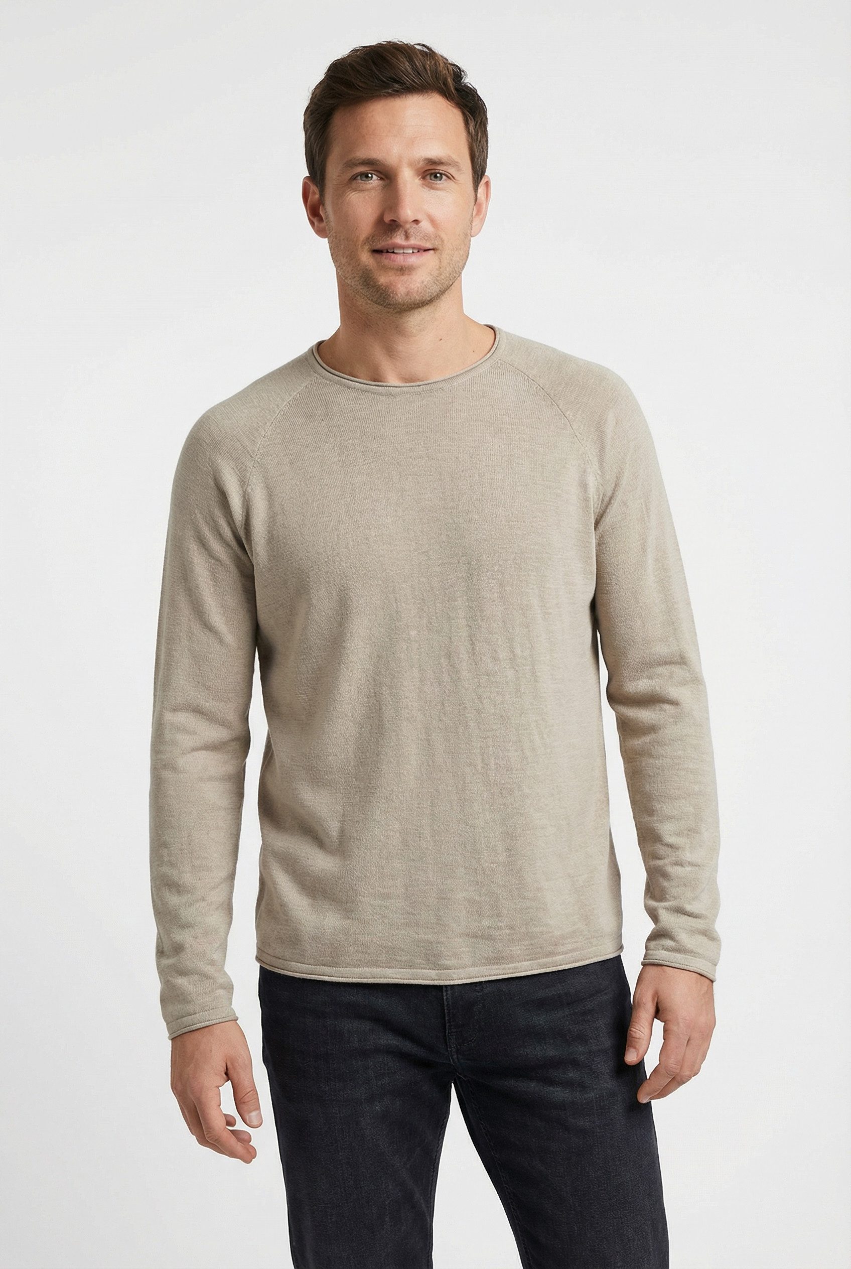 Jack & Jones Strickpullover JJBREEZE KNIT CREW NECK